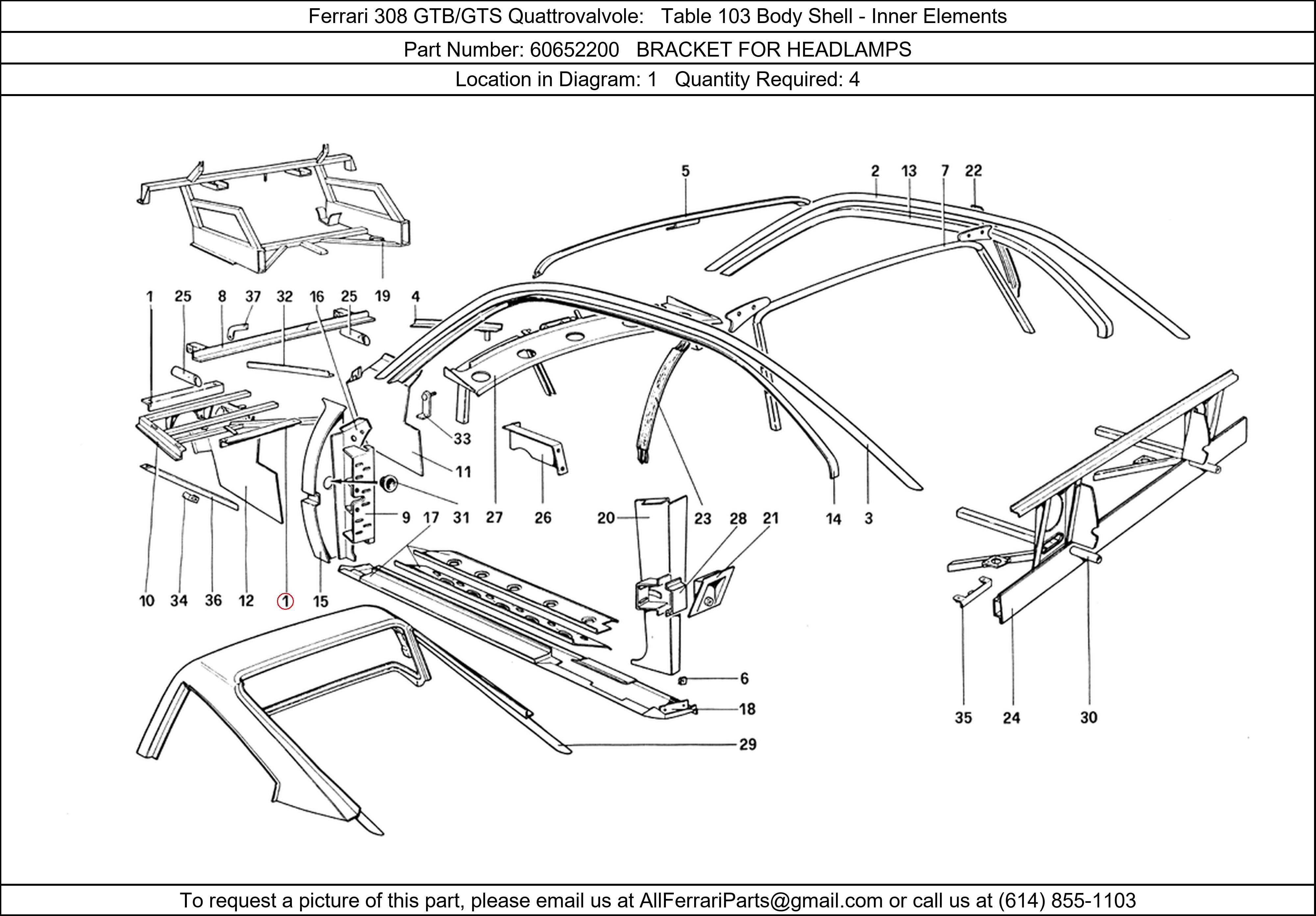 Ferrari Part 60652200