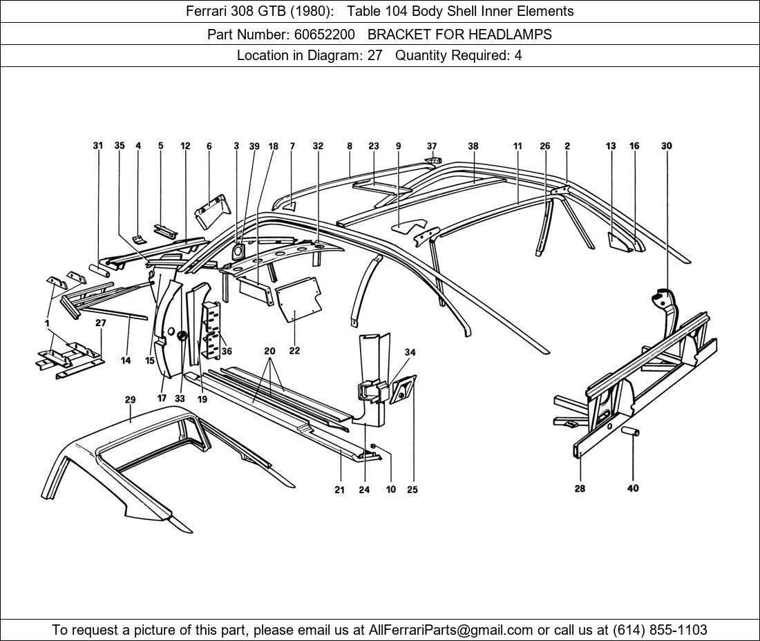 Ferrari Part 60652200