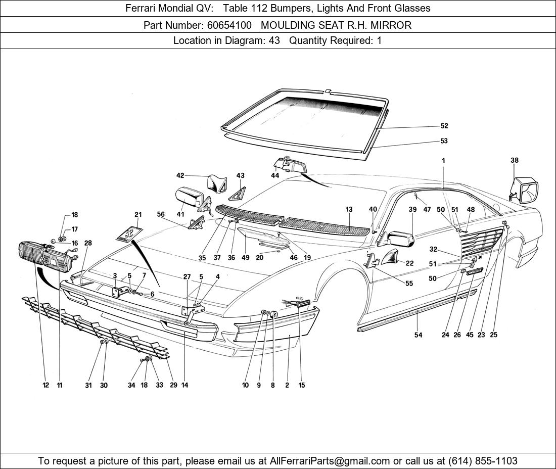 Ferrari Part 60654100