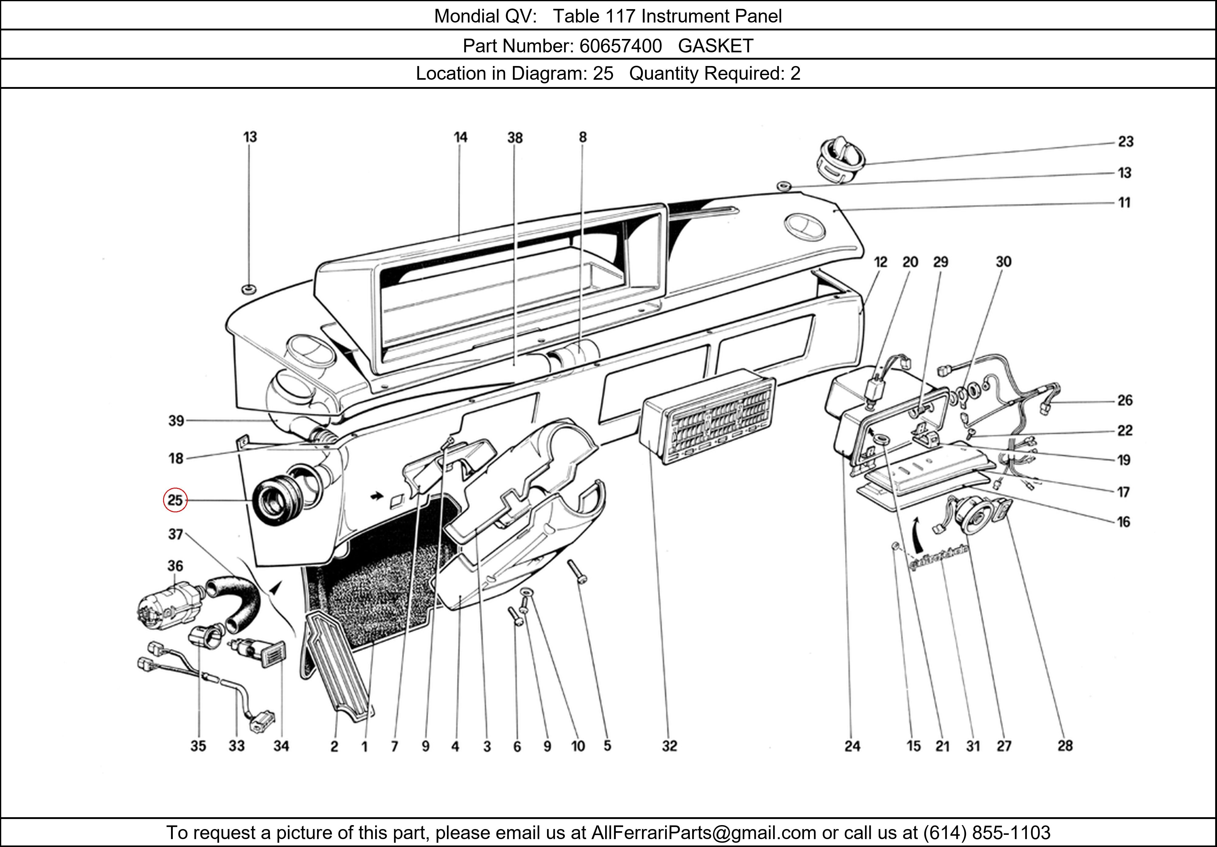 Ferrari Part 60657400