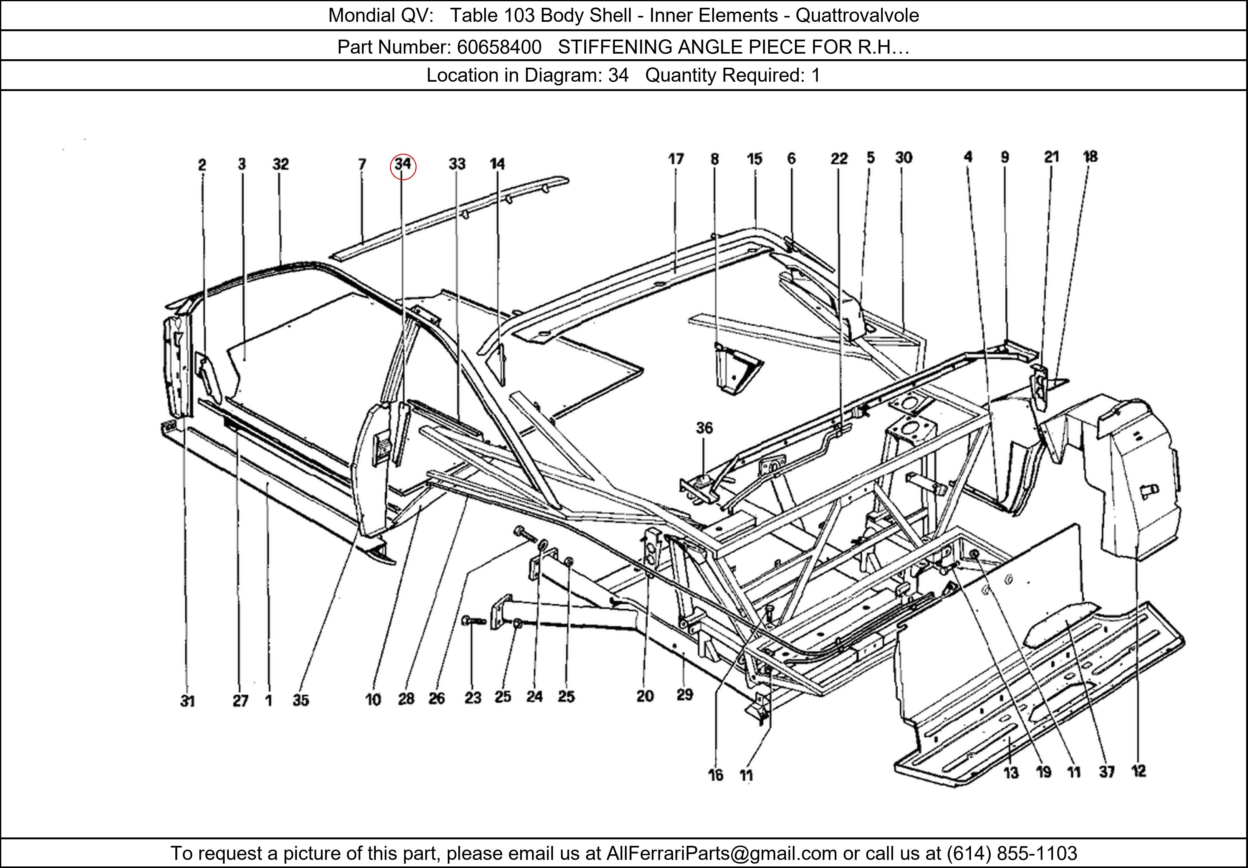 Ferrari Part 60658400