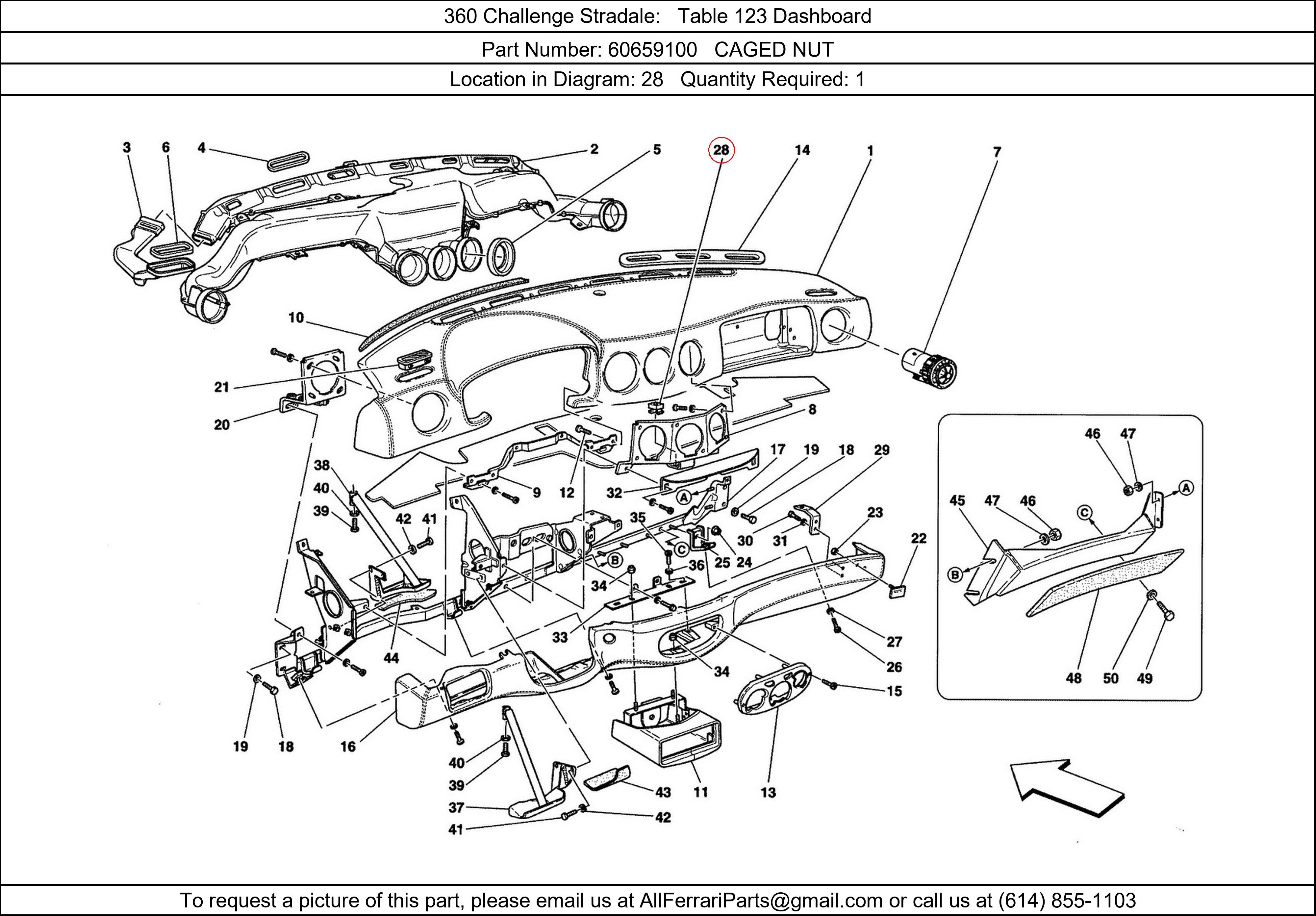 Ferrari Part 60659100