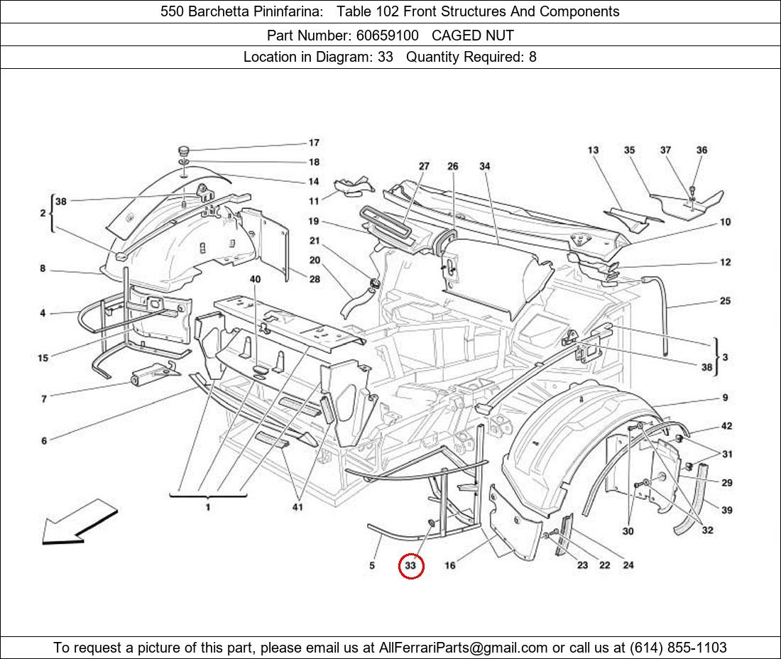 Ferrari Part 60659100