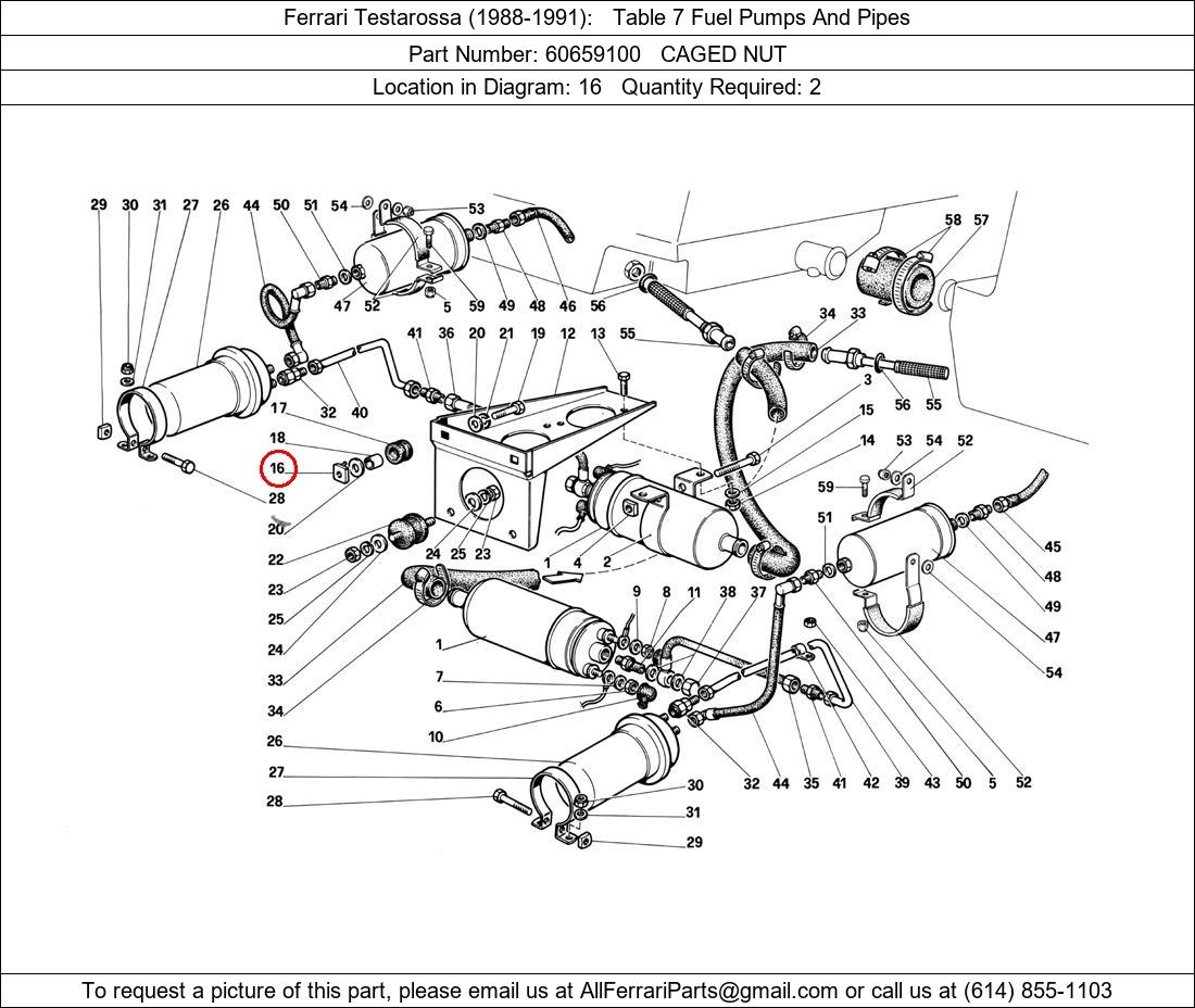 Ferrari Part 60659100