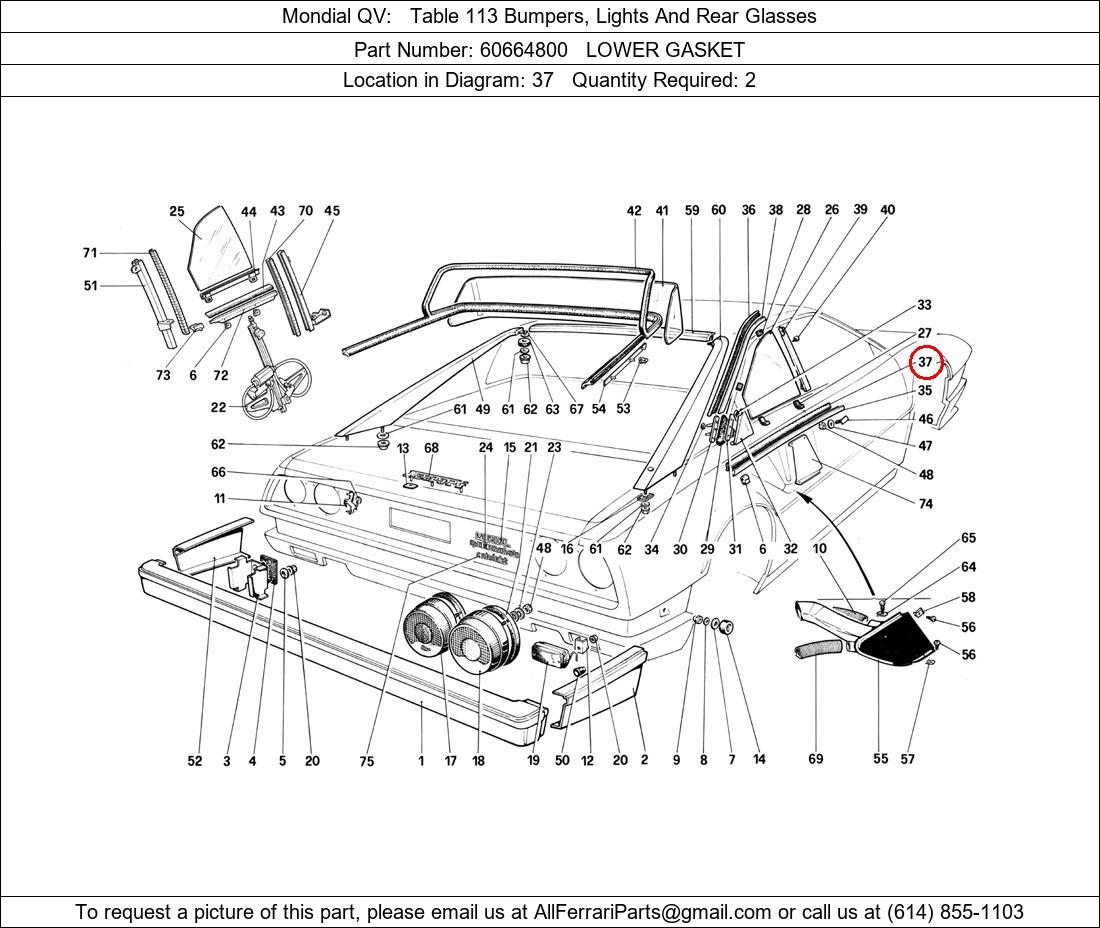 Ferrari Part 60664800