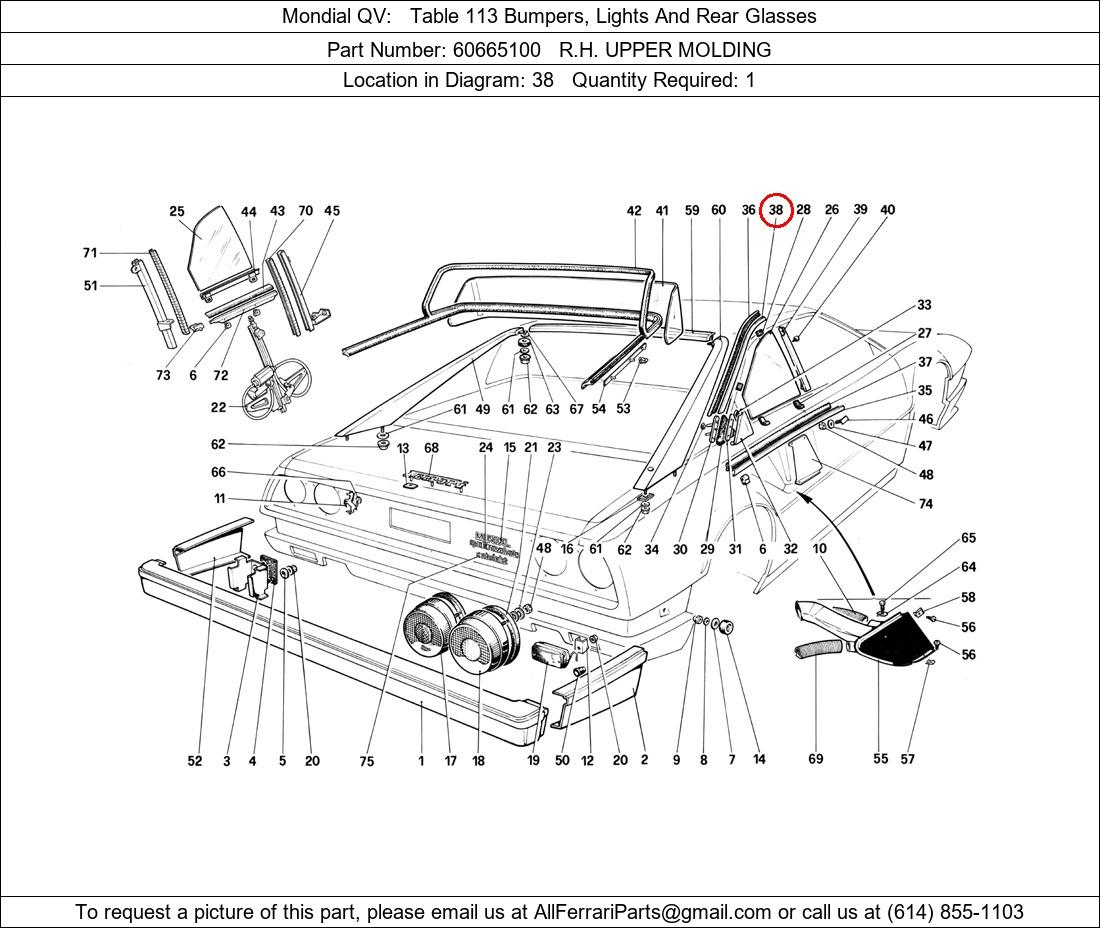 Ferrari Part 60665100