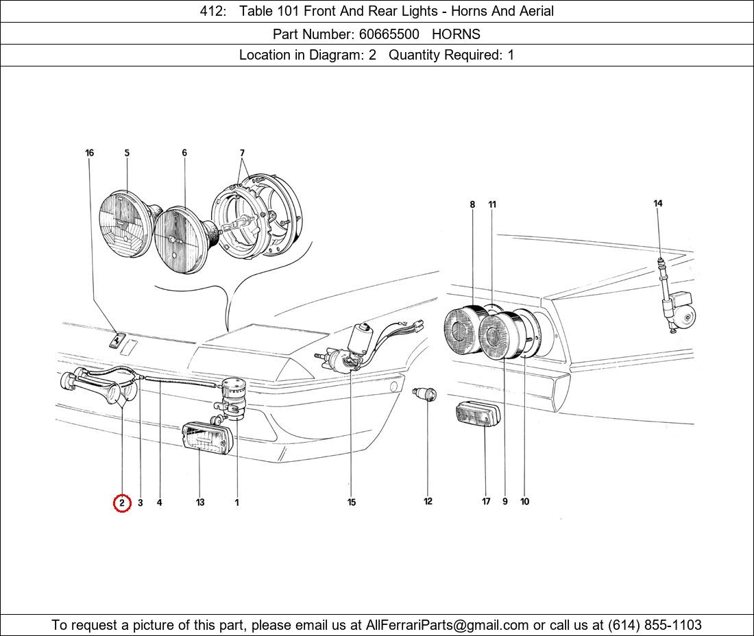 Ferrari Part 60665500