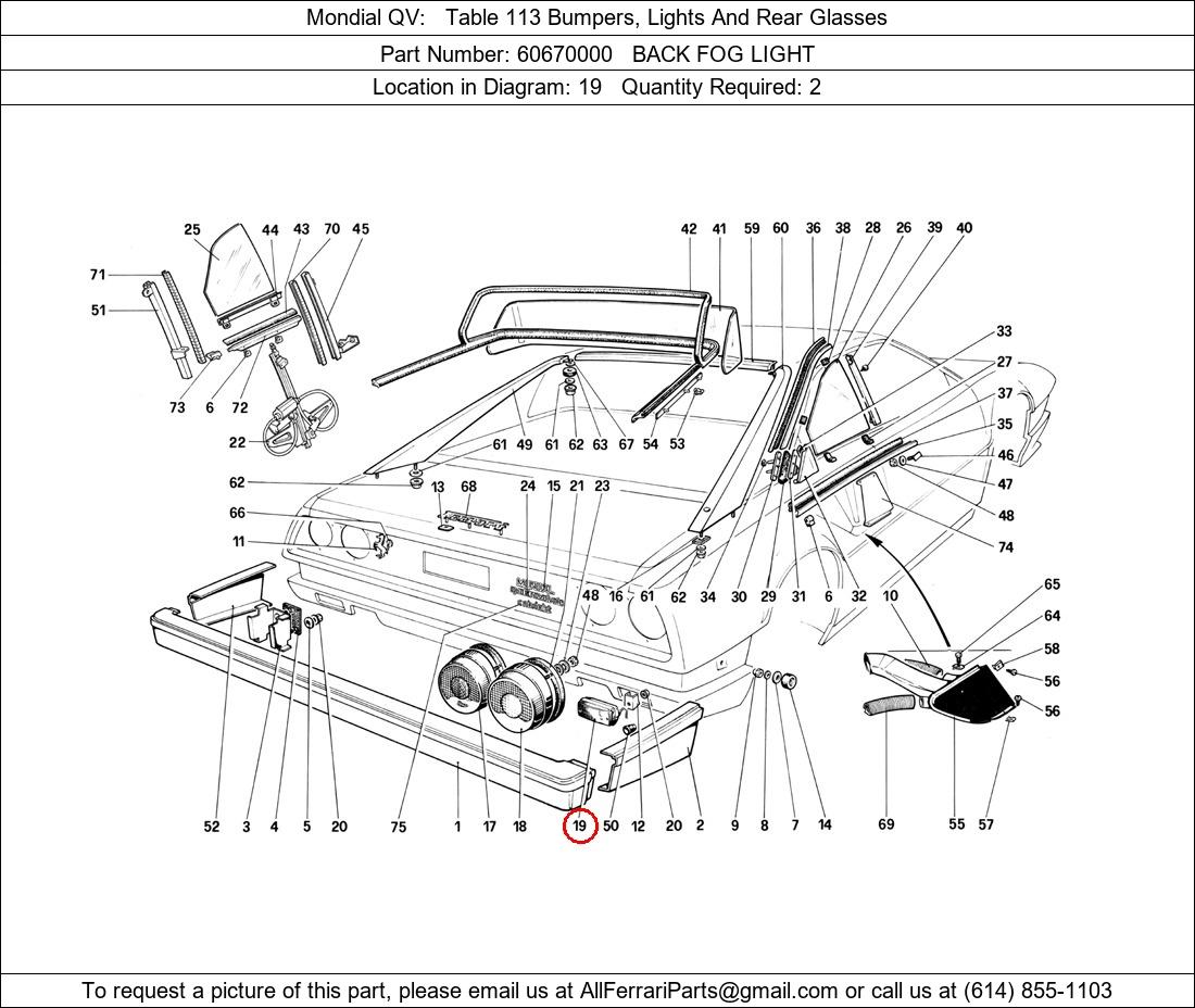 Ferrari Part 60670000