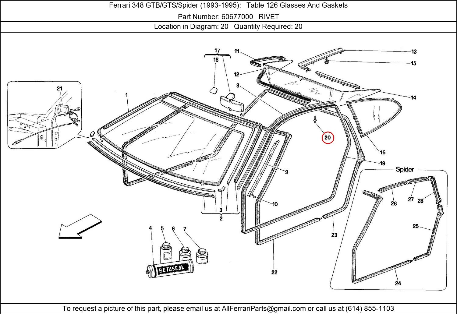 Ferrari Part 60677000