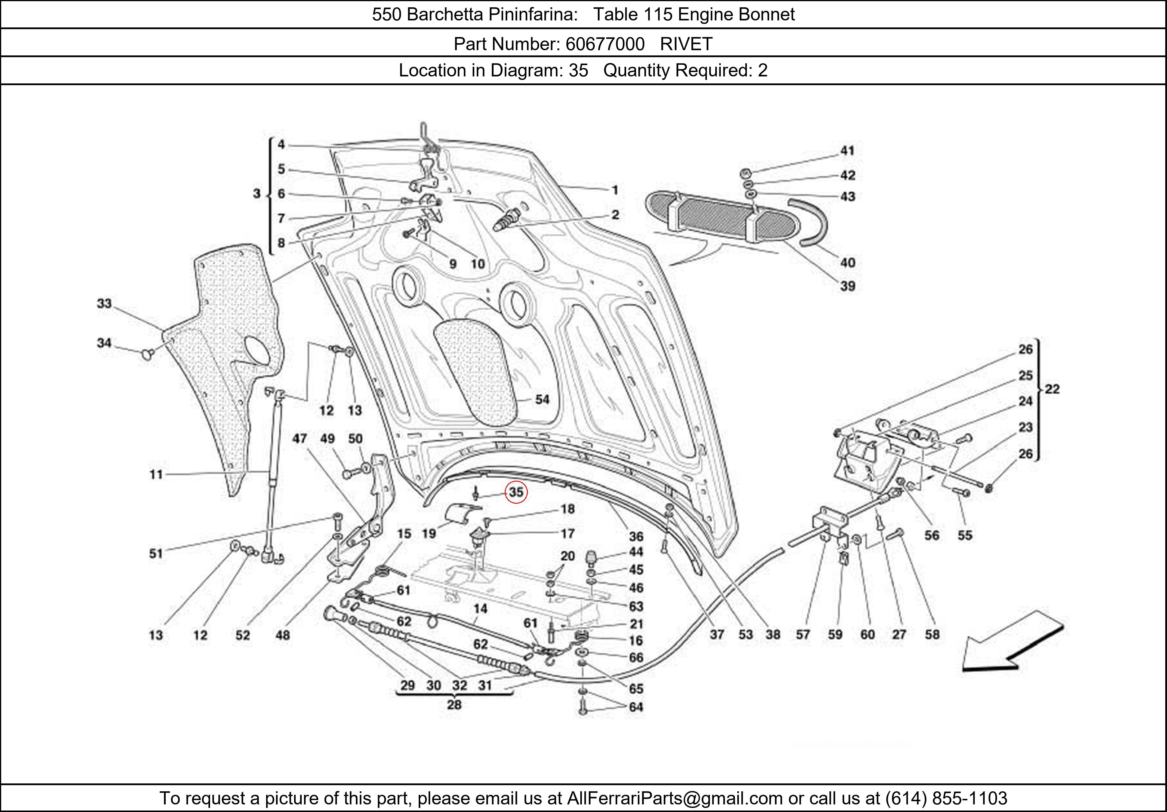 Ferrari Part 60677000