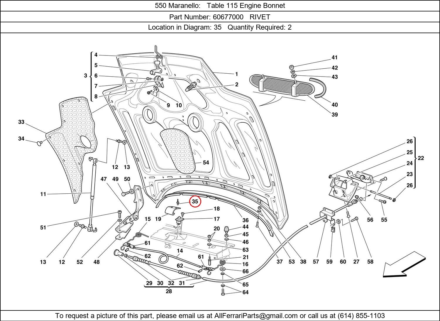 Ferrari Part 60677000