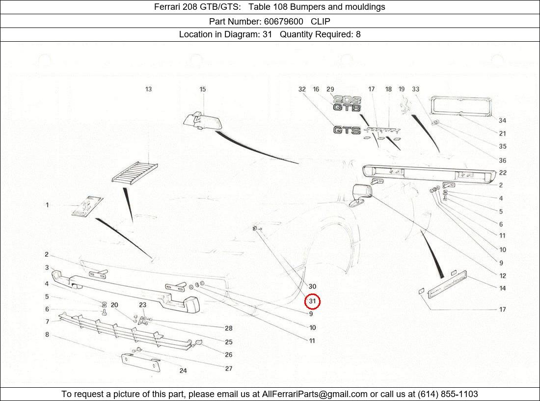 Ferrari Part 60679600