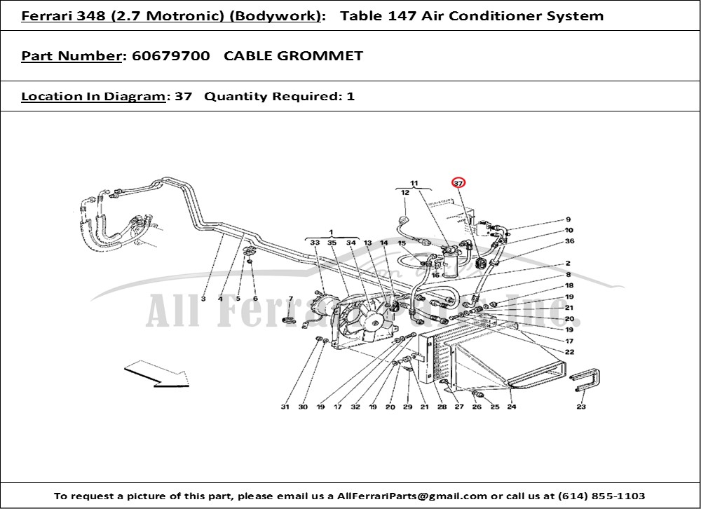 Ferrari Part 60679700