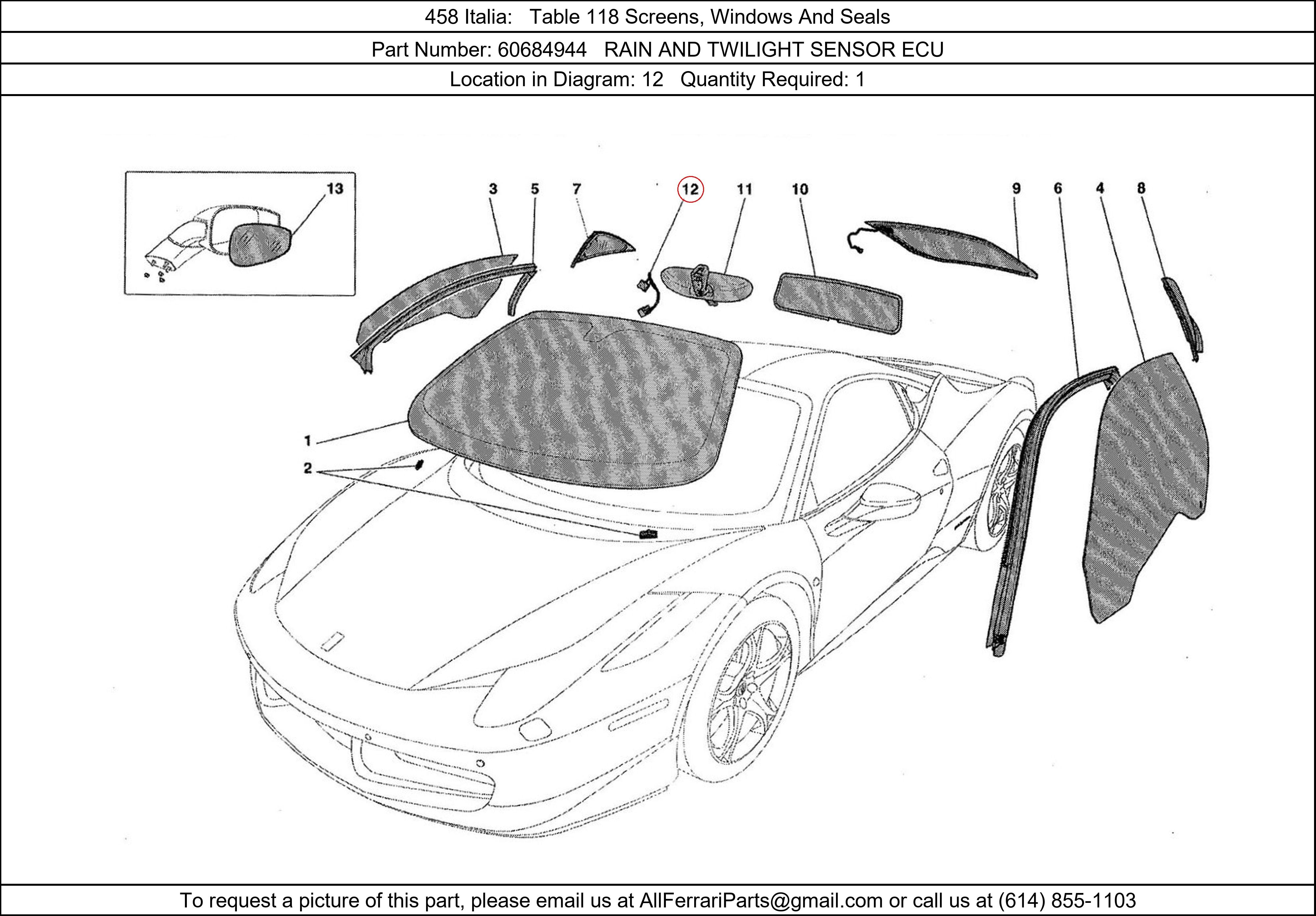 Ferrari Part 60684944