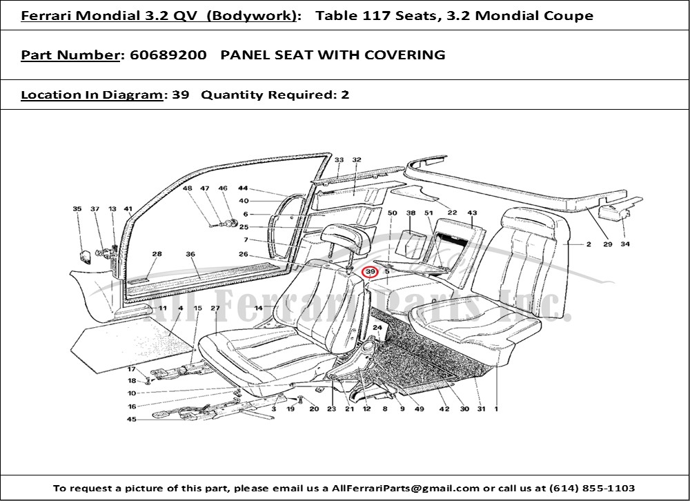 Ferrari Part 60689200