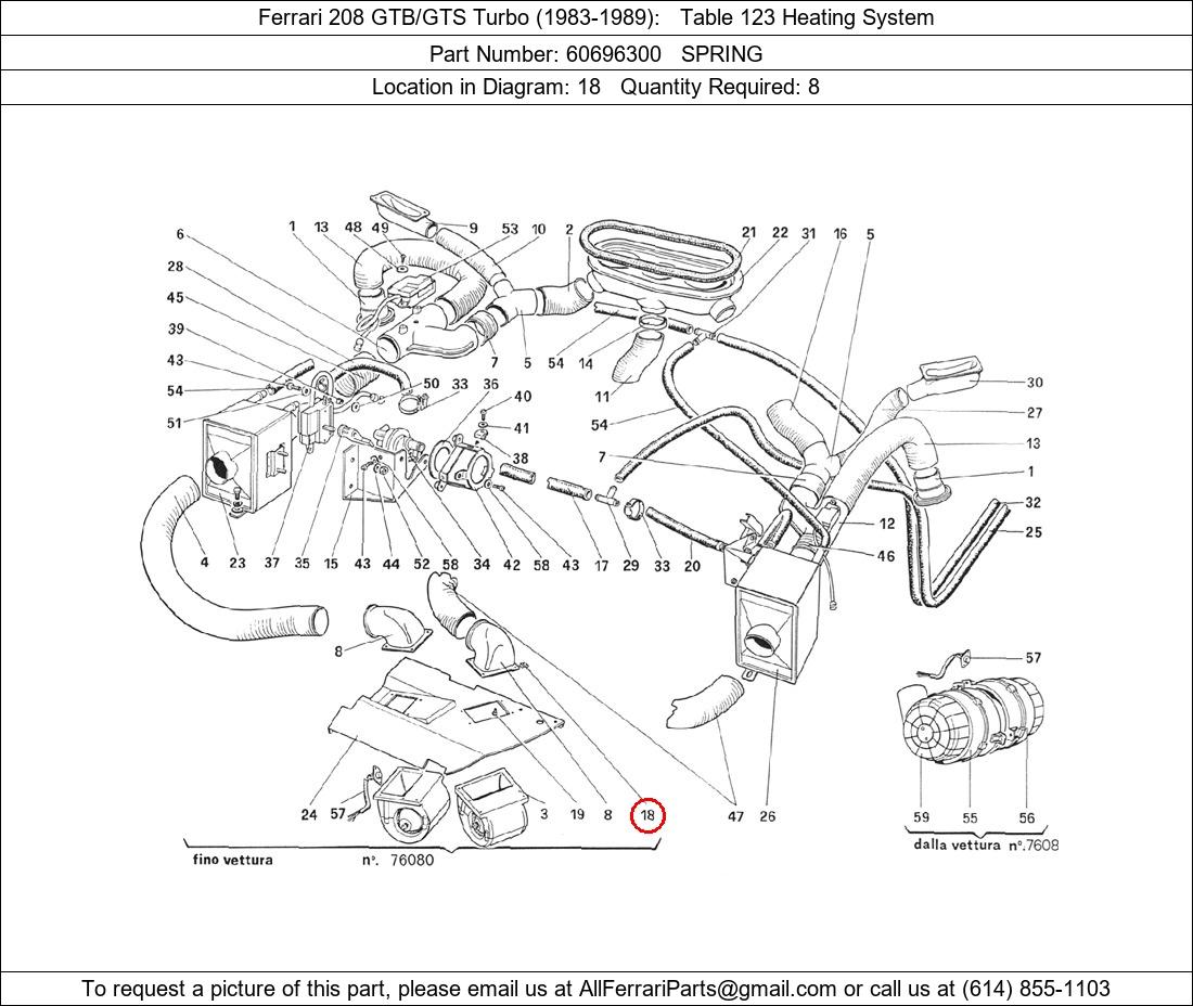 Ferrari Part 60696300