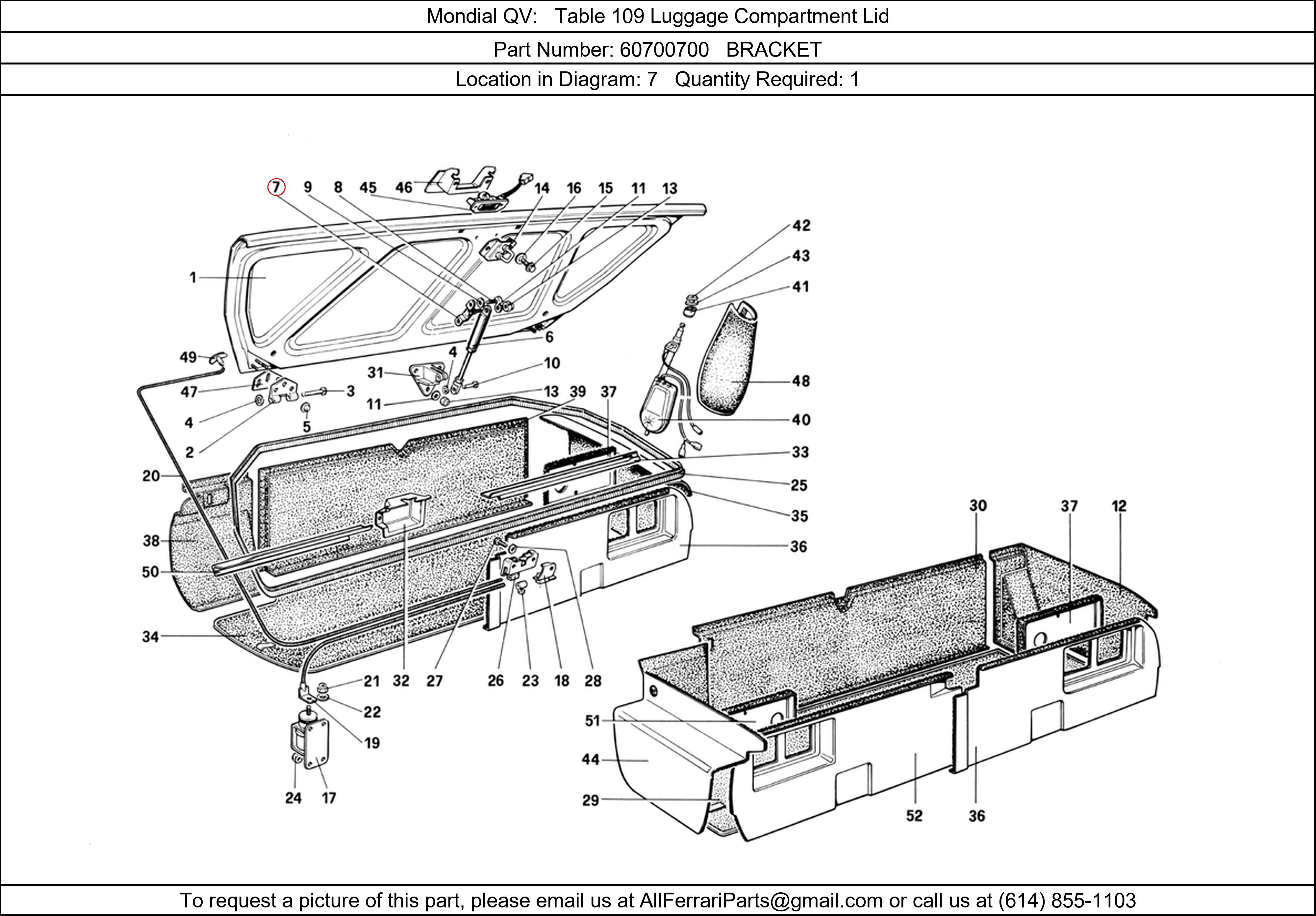 Ferrari Part 60700700