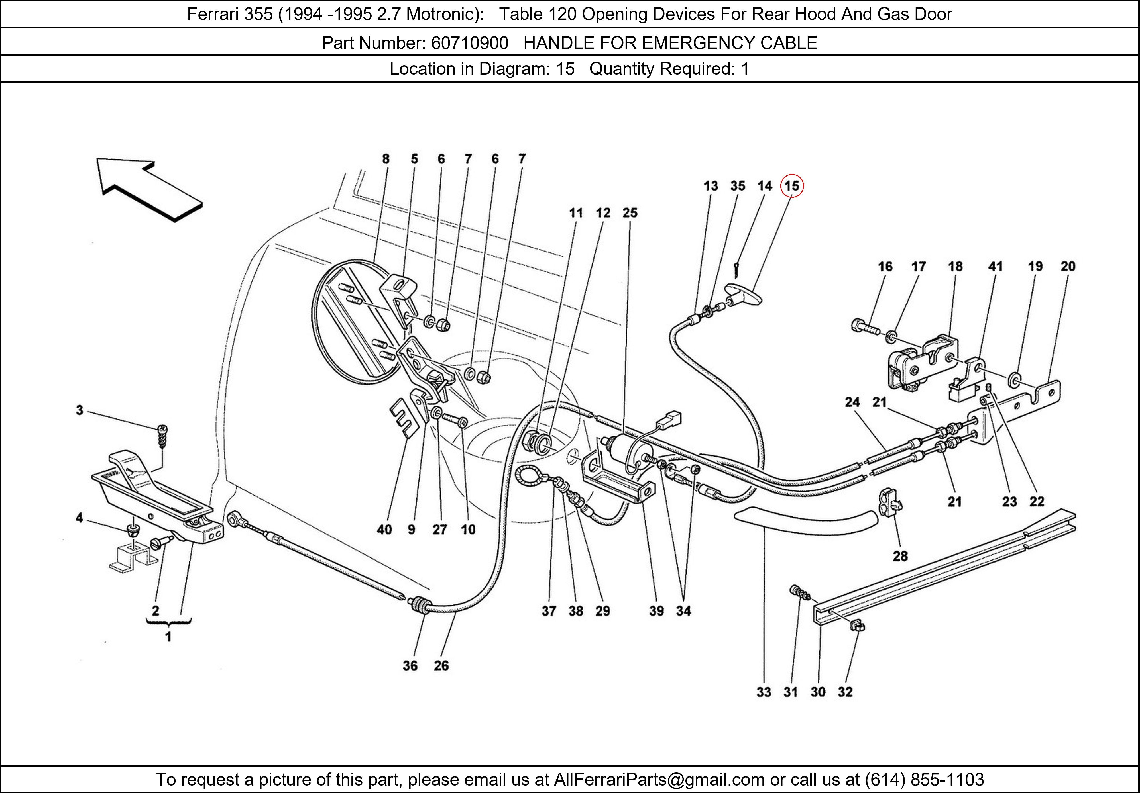 Ferrari Part 60710900