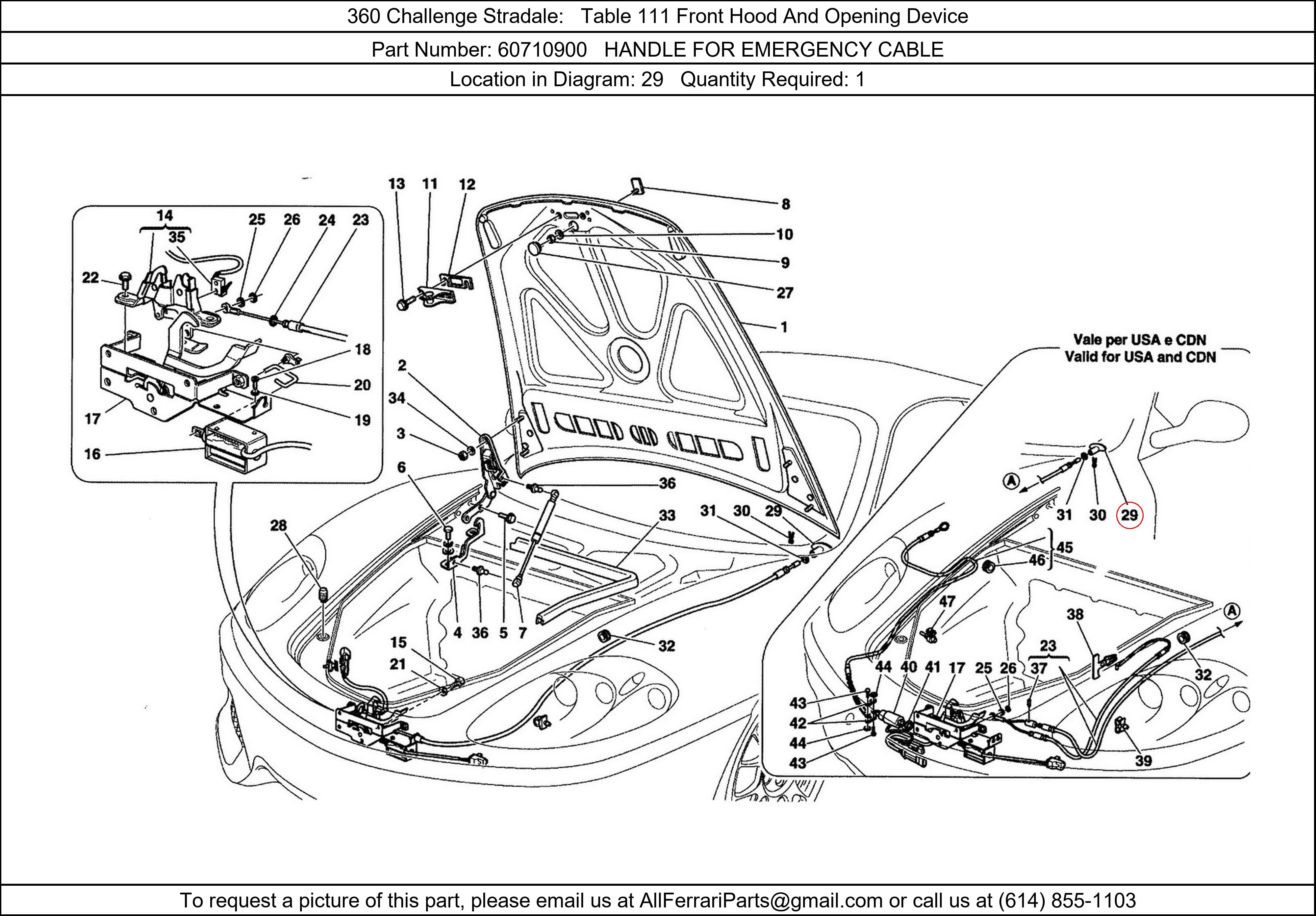 Ferrari Part 60710900