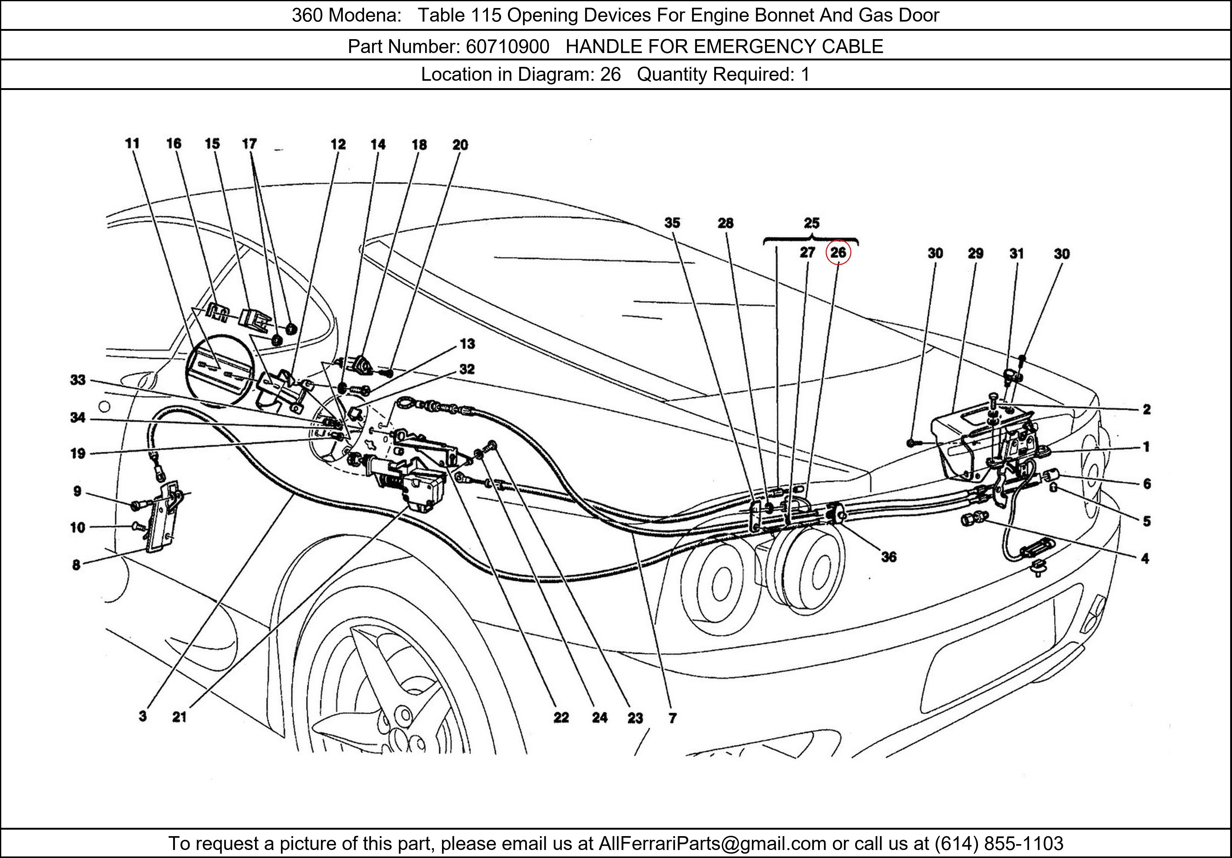 Ferrari Part 60710900