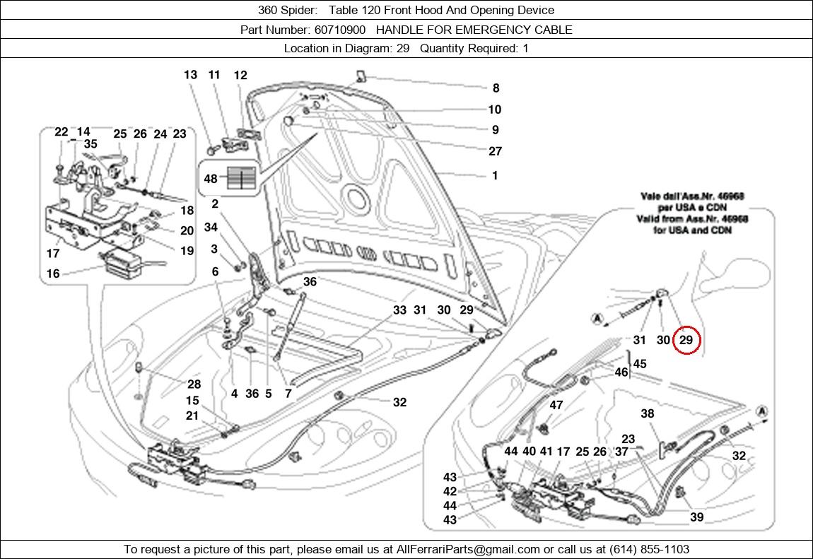 Ferrari Part 60710900