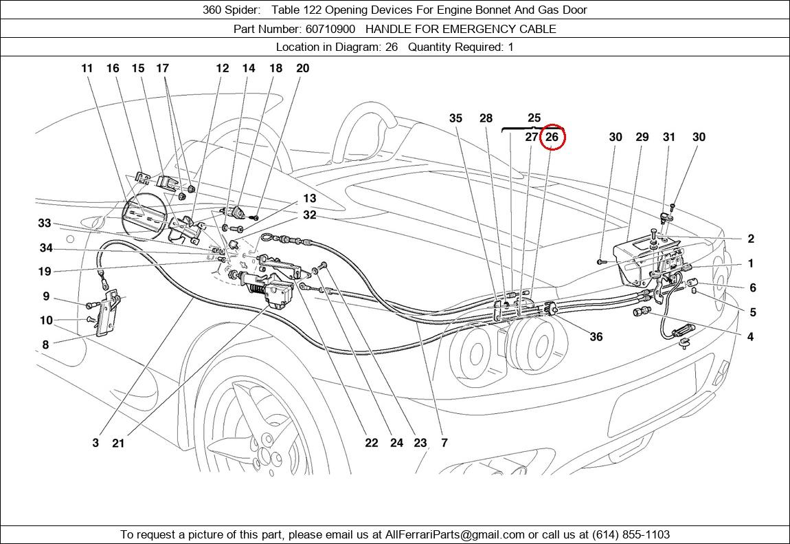 Ferrari Part 60710900