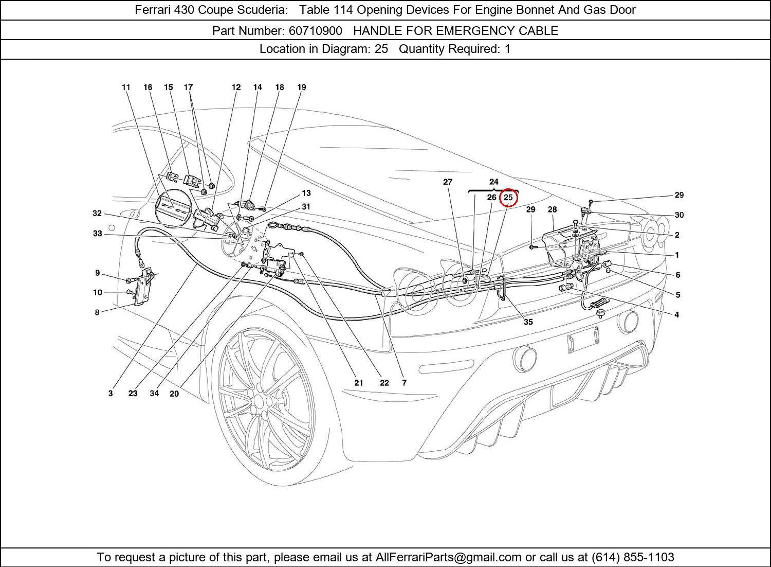 Ferrari Part 60710900