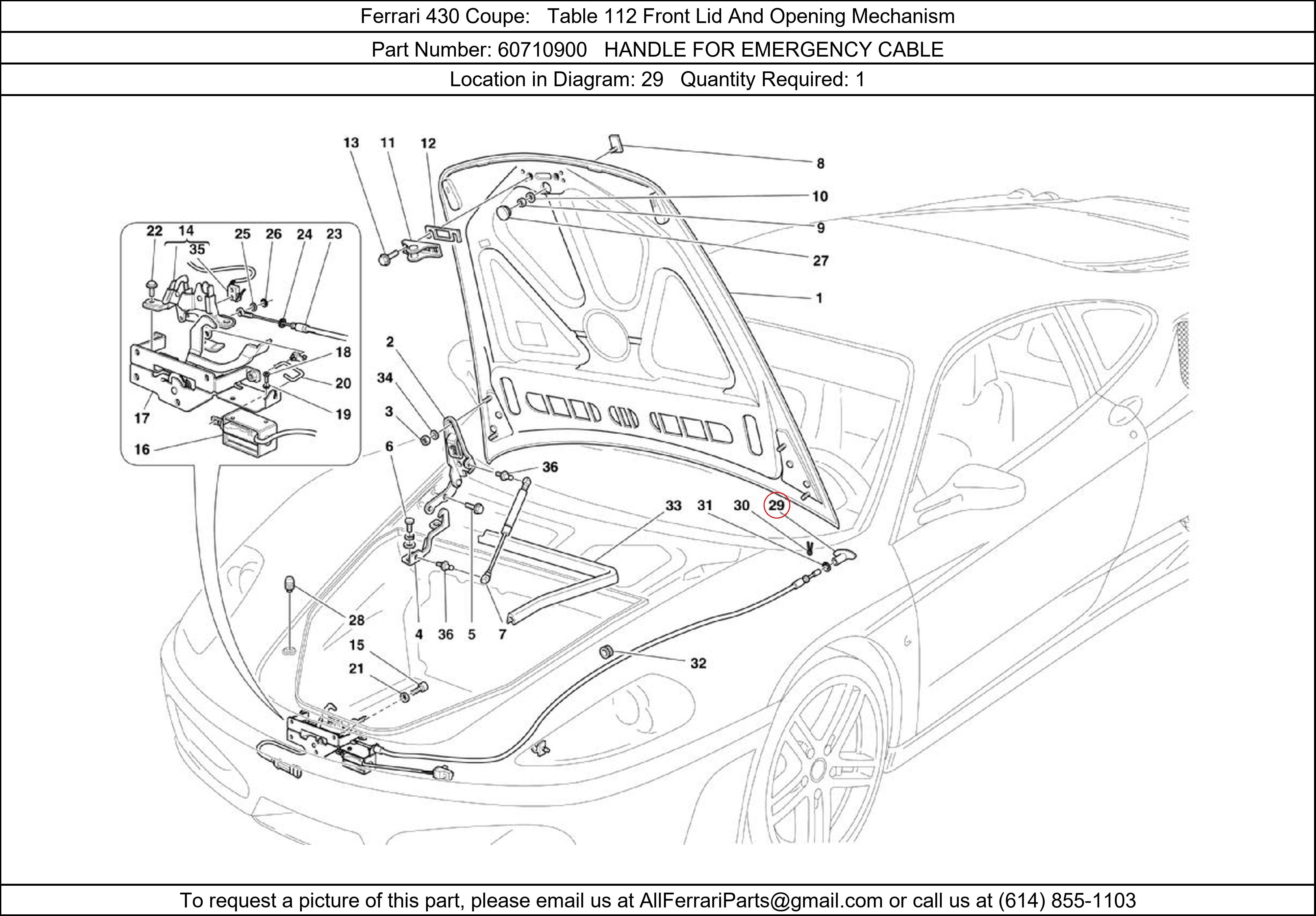 Ferrari Part 60710900