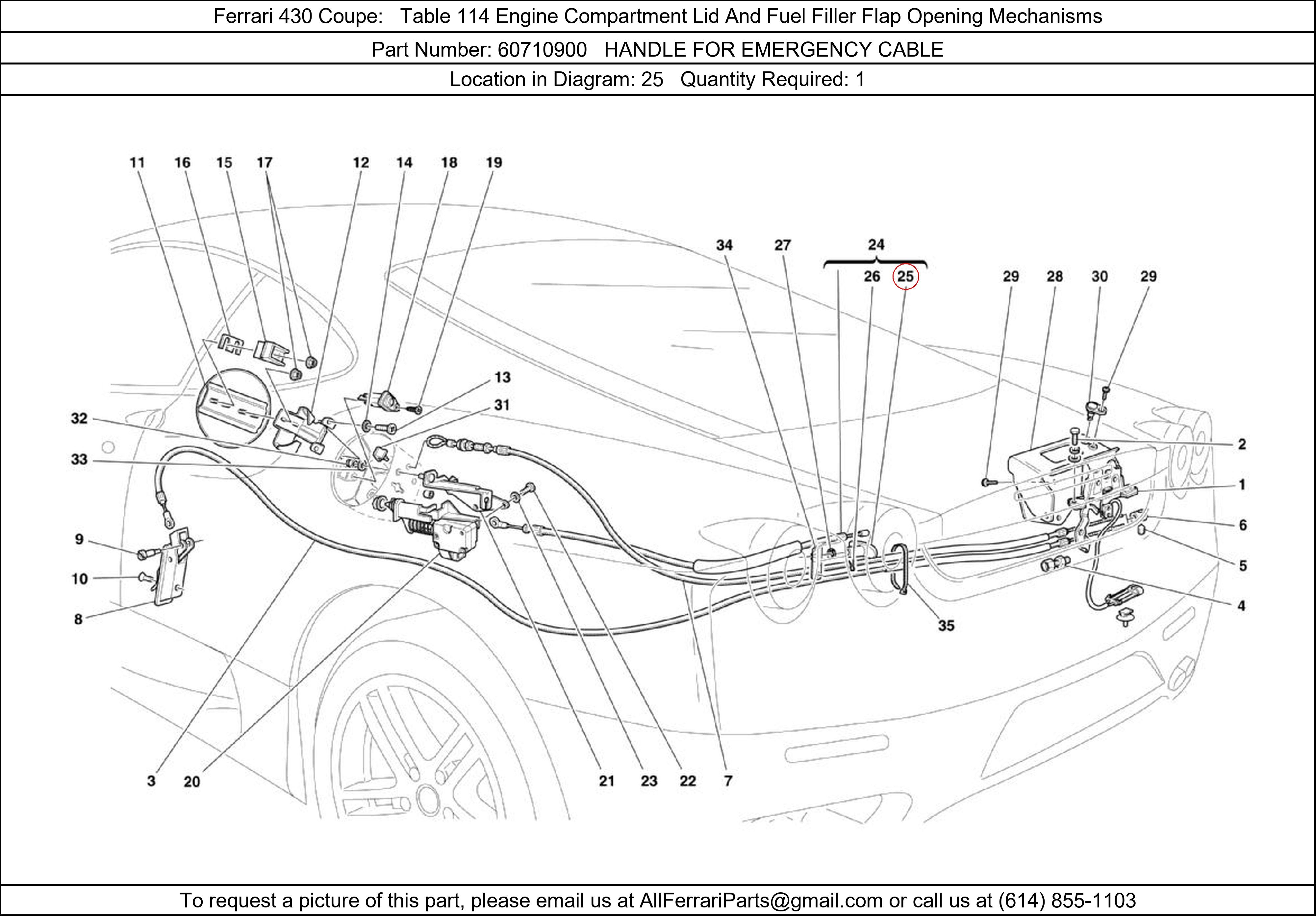 Ferrari Part 60710900