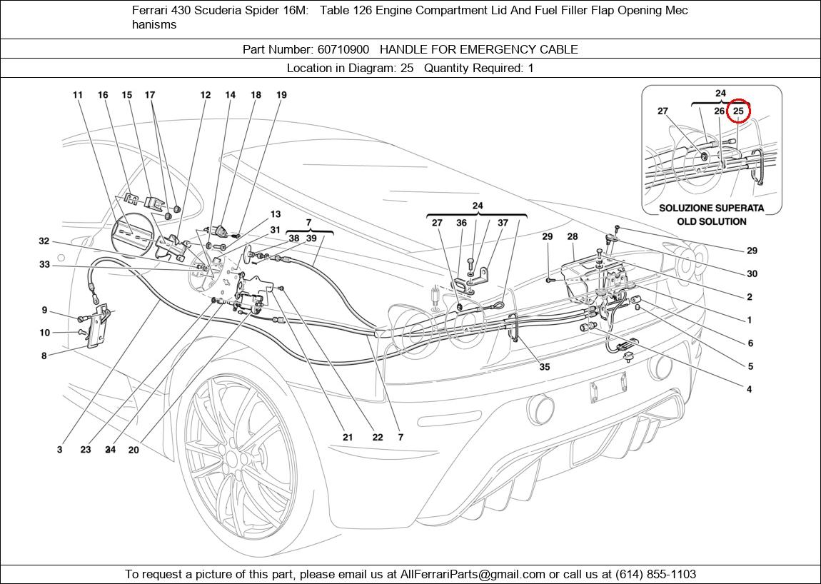 Ferrari Part 60710900