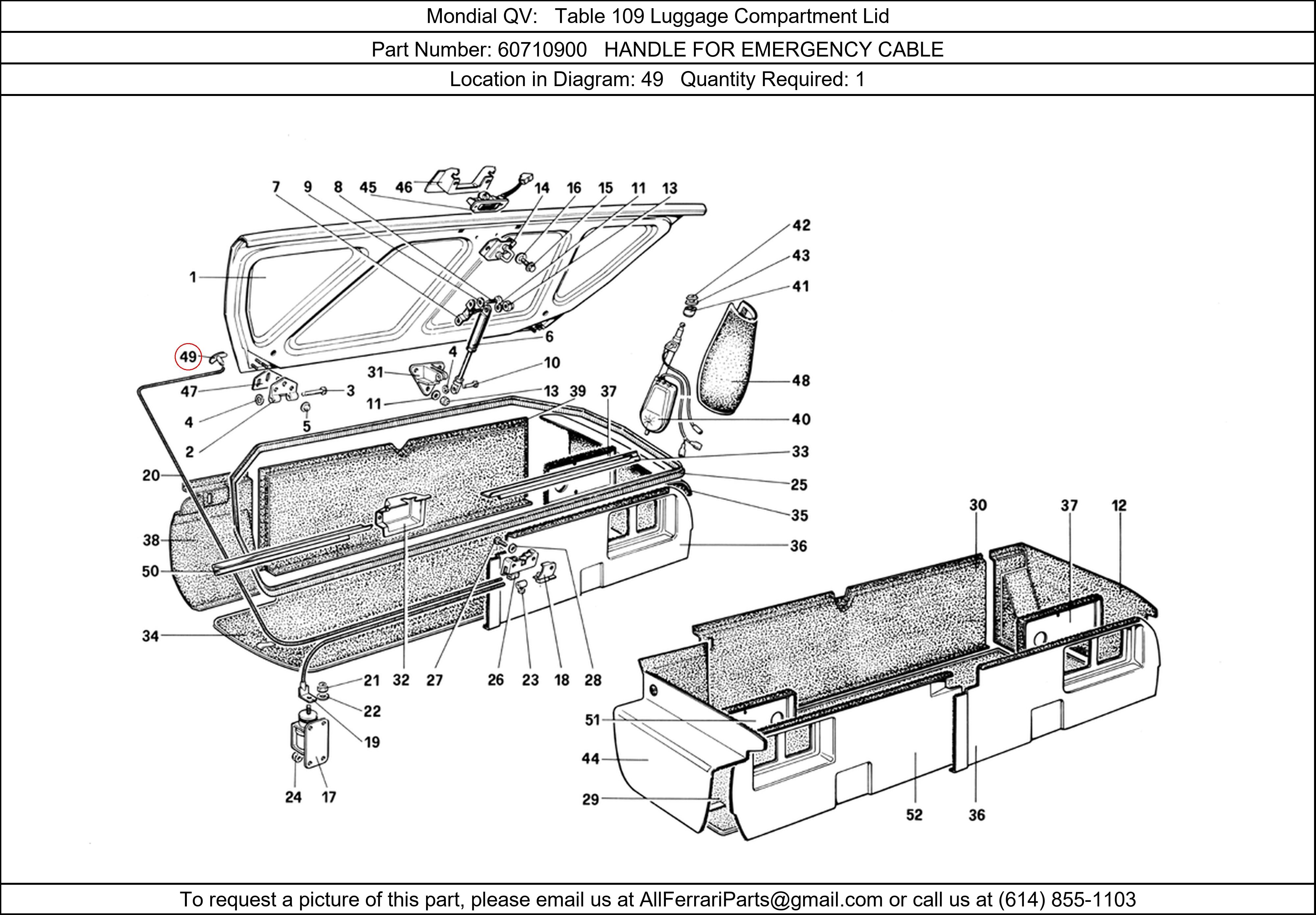 Ferrari Part 60710900