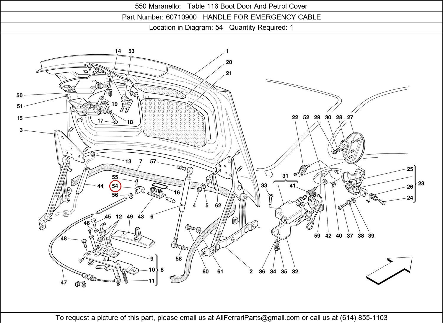 Ferrari Part 60710900