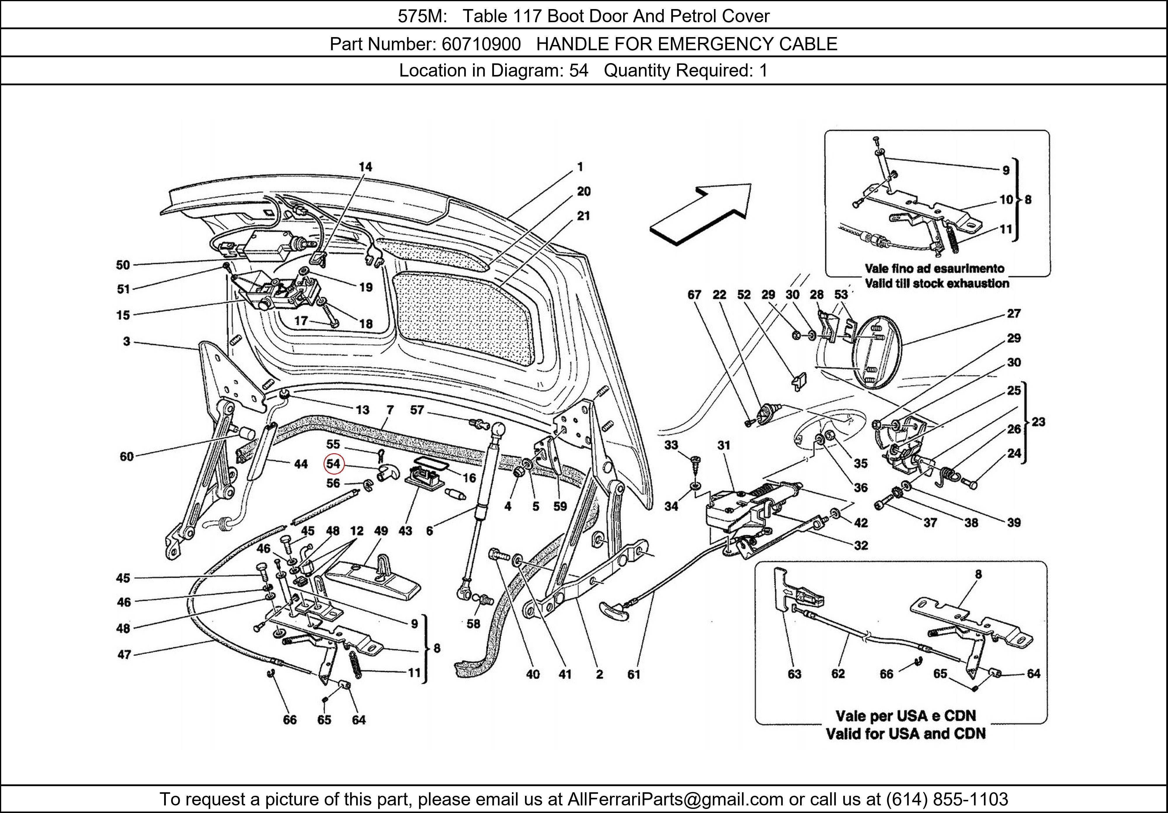 Ferrari Part 60710900