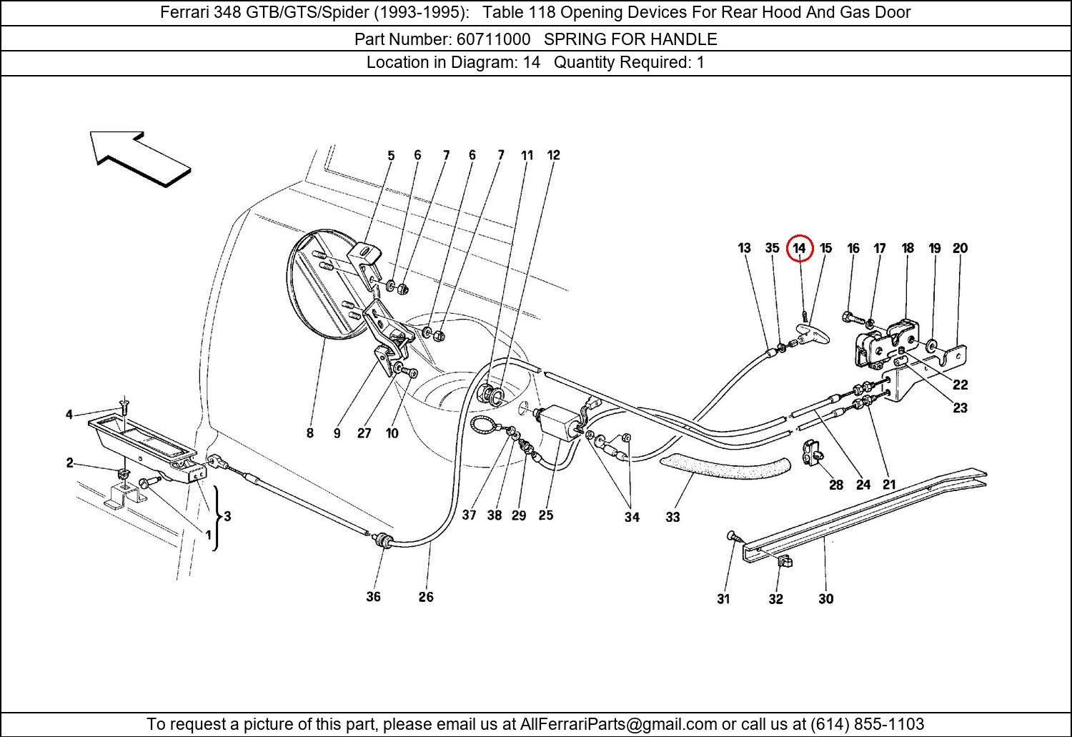 Ferrari Part 60711000