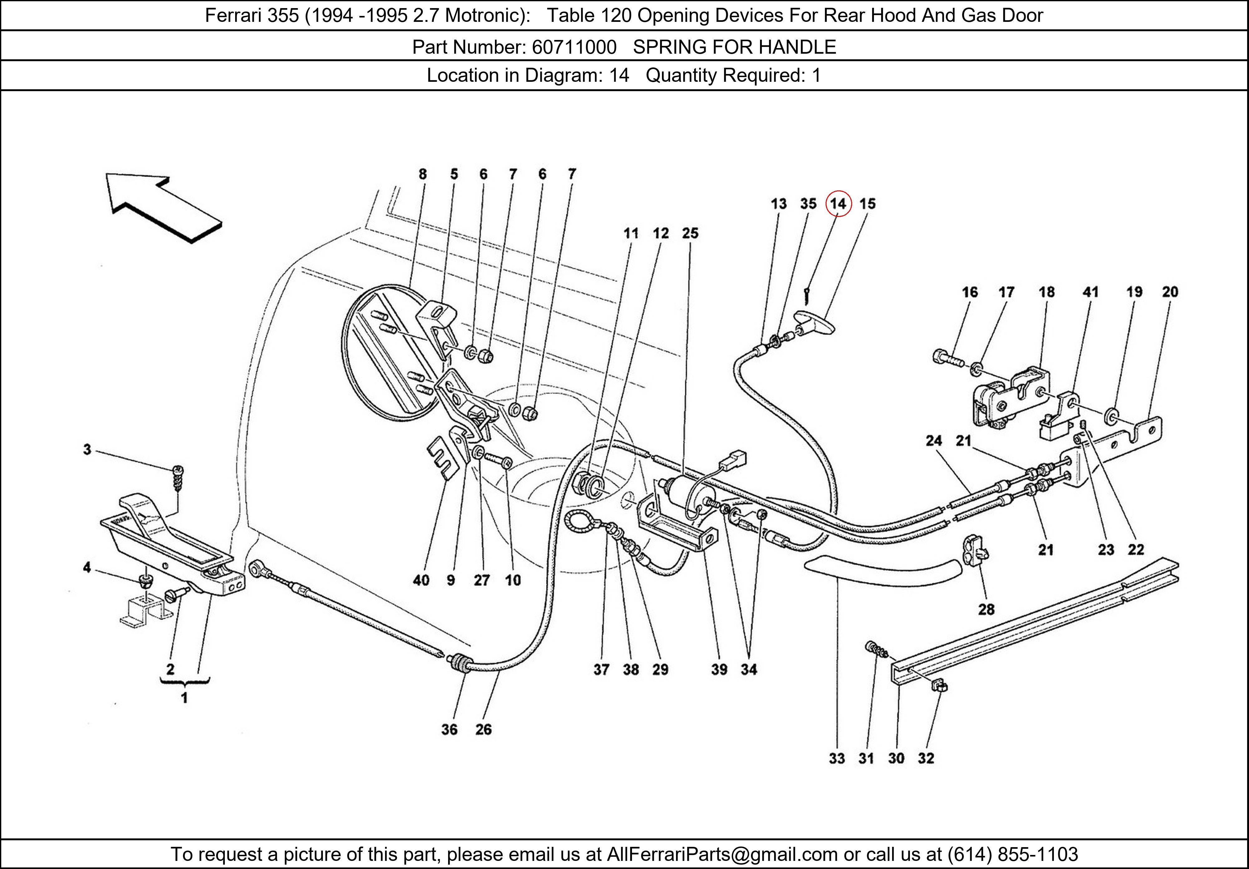 Ferrari Part 60711000