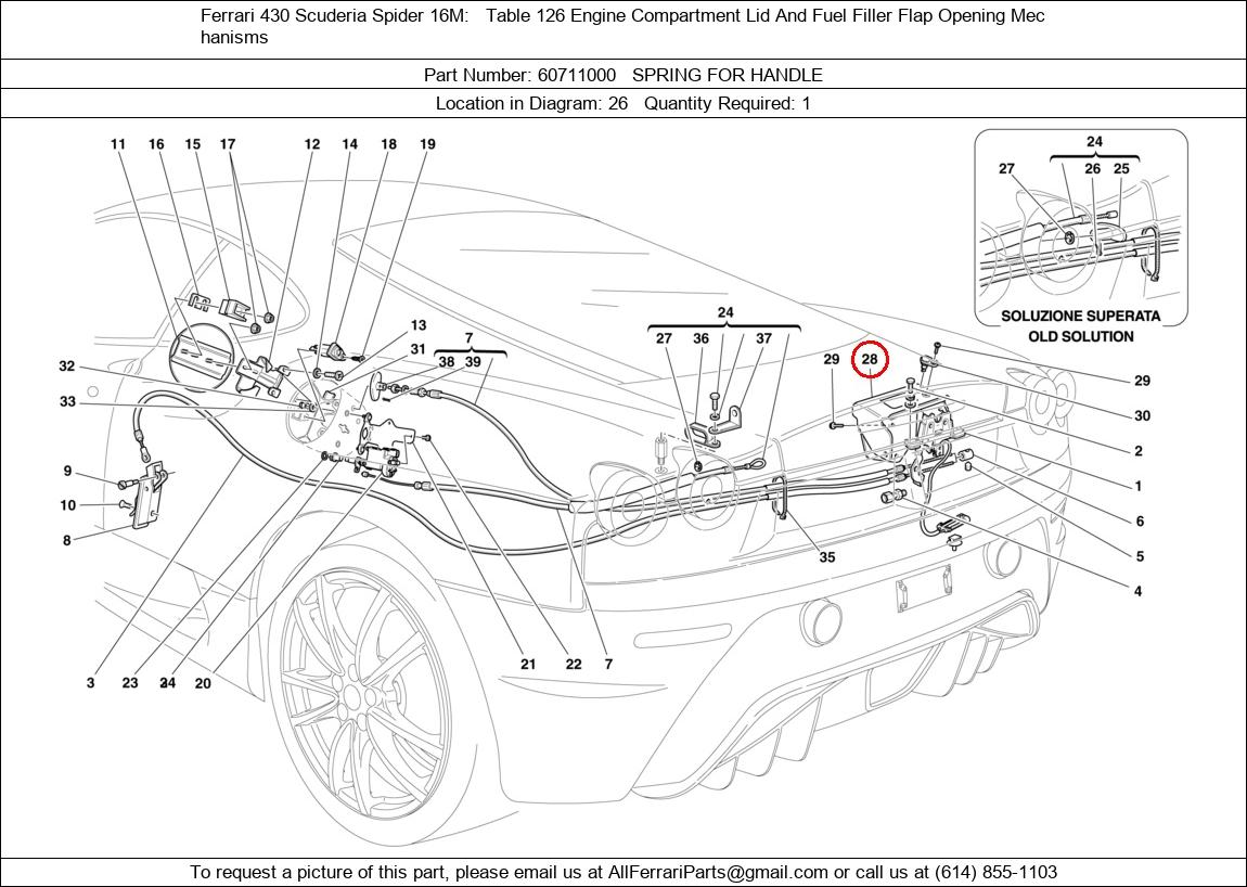 Ferrari Part 60711000