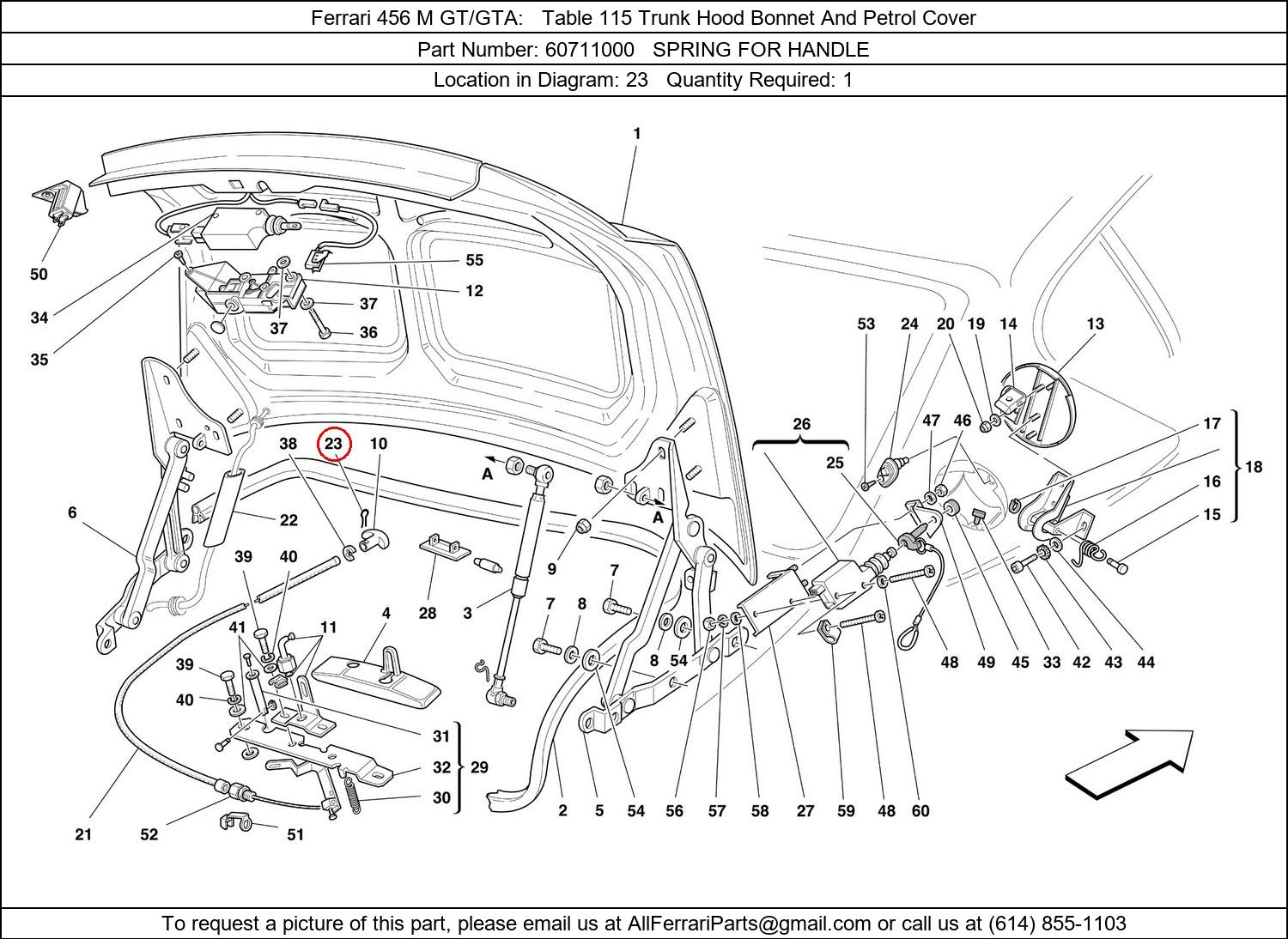 Ferrari Part 60711000