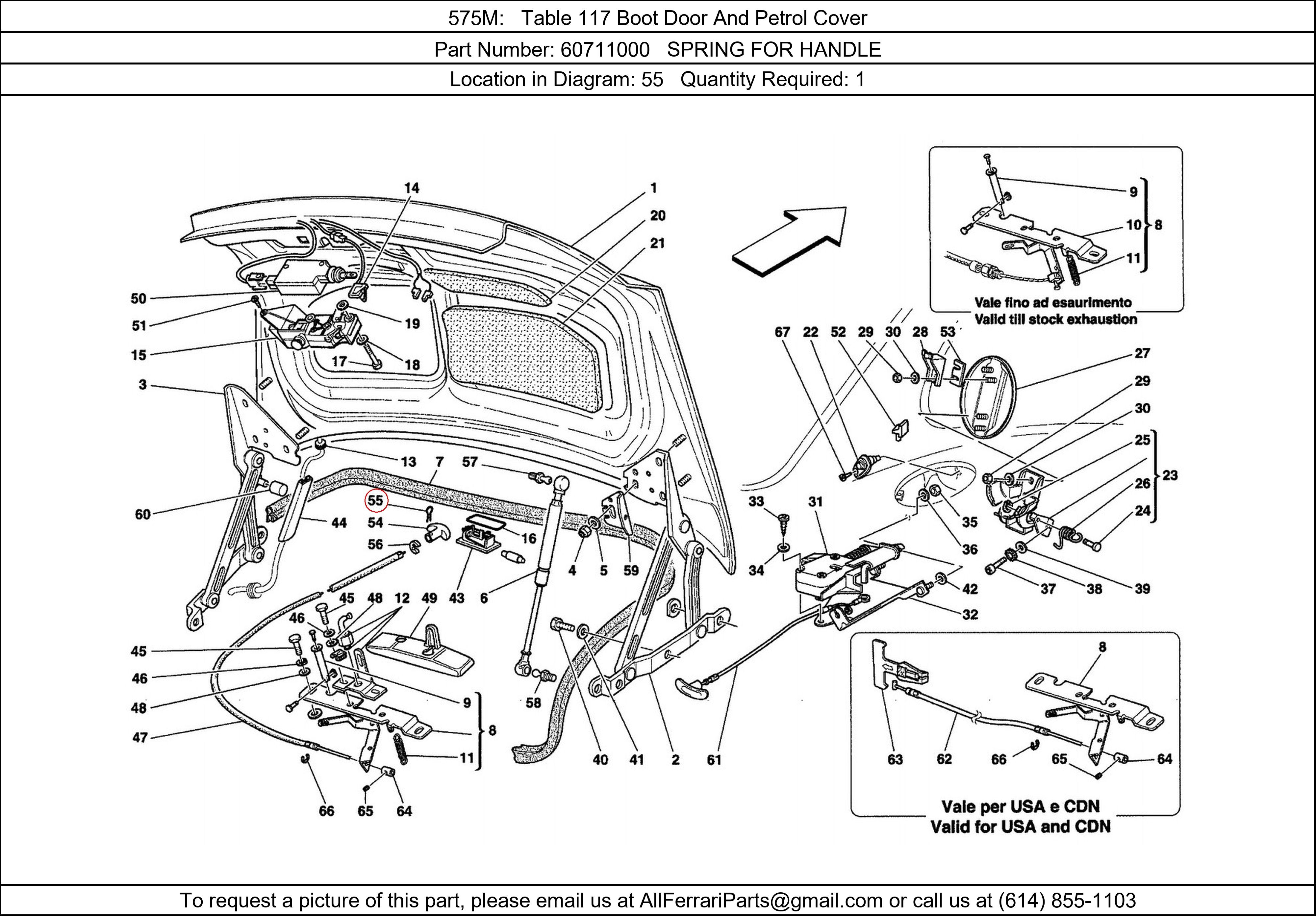 Ferrari Part 60711000