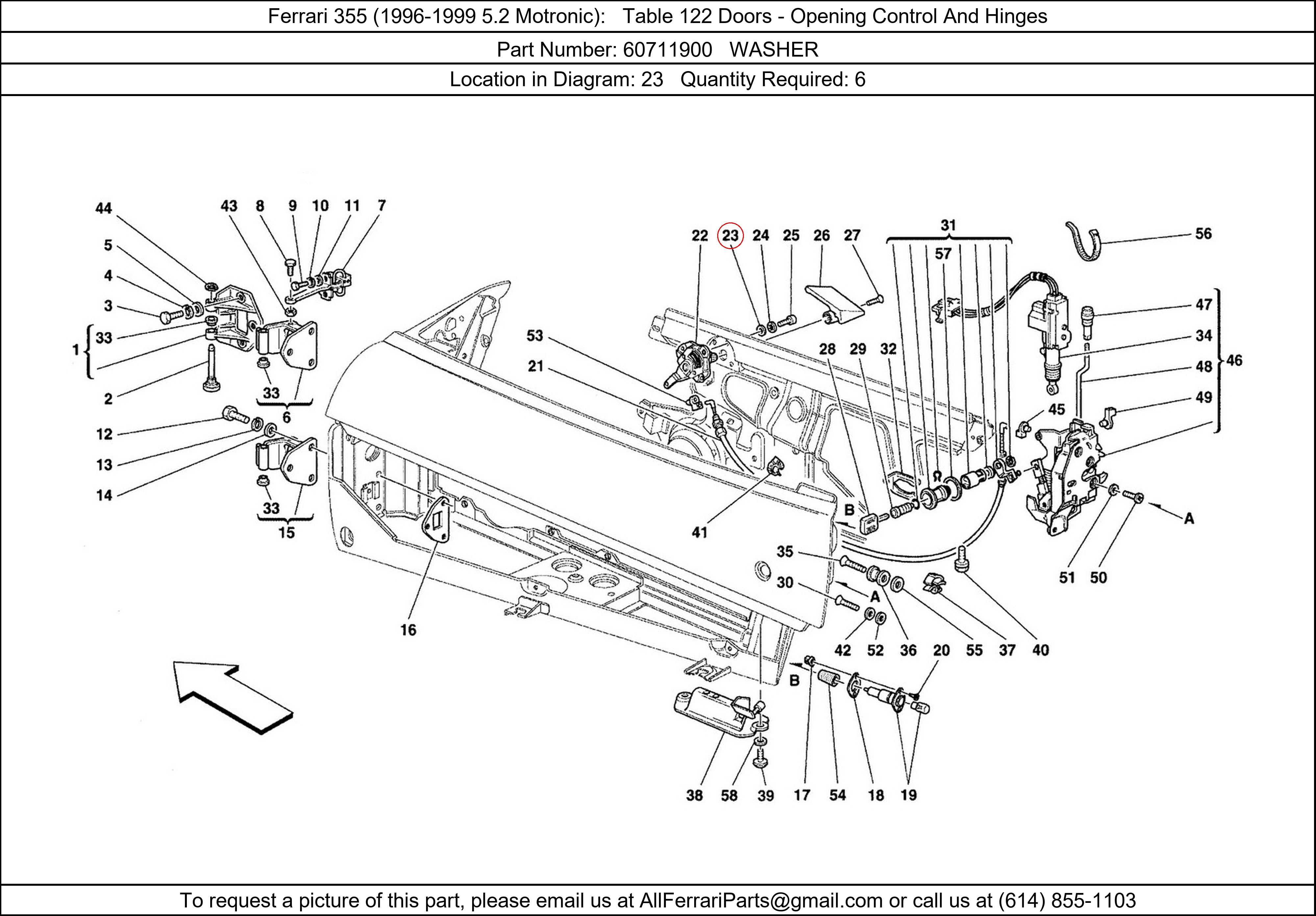 Ferrari Part 60711900