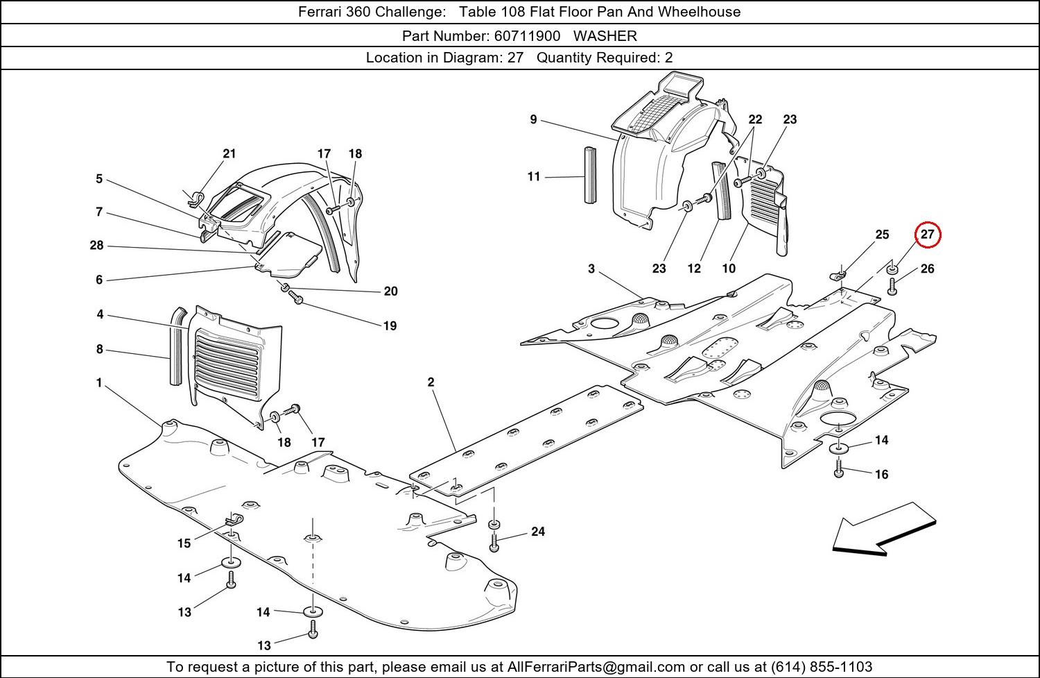 Ferrari Part 60711900