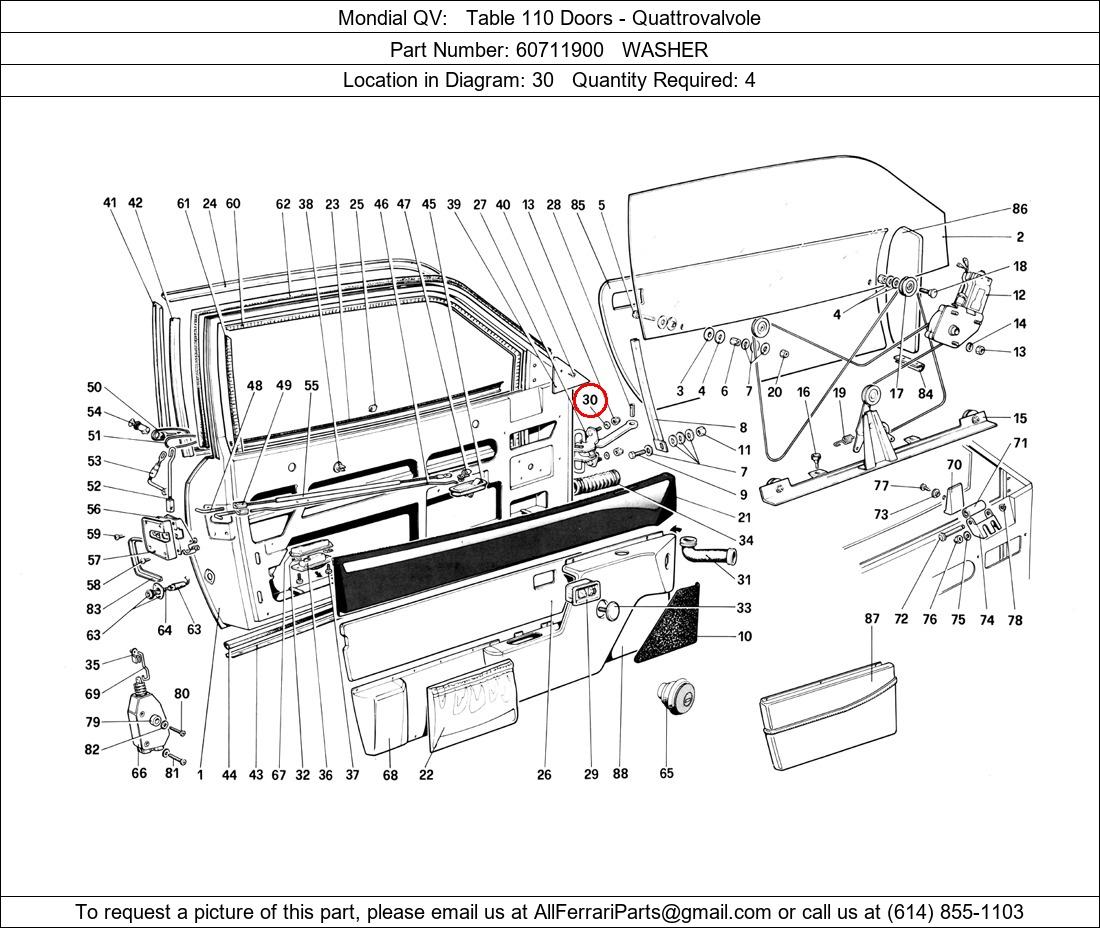 Ferrari Part 60711900