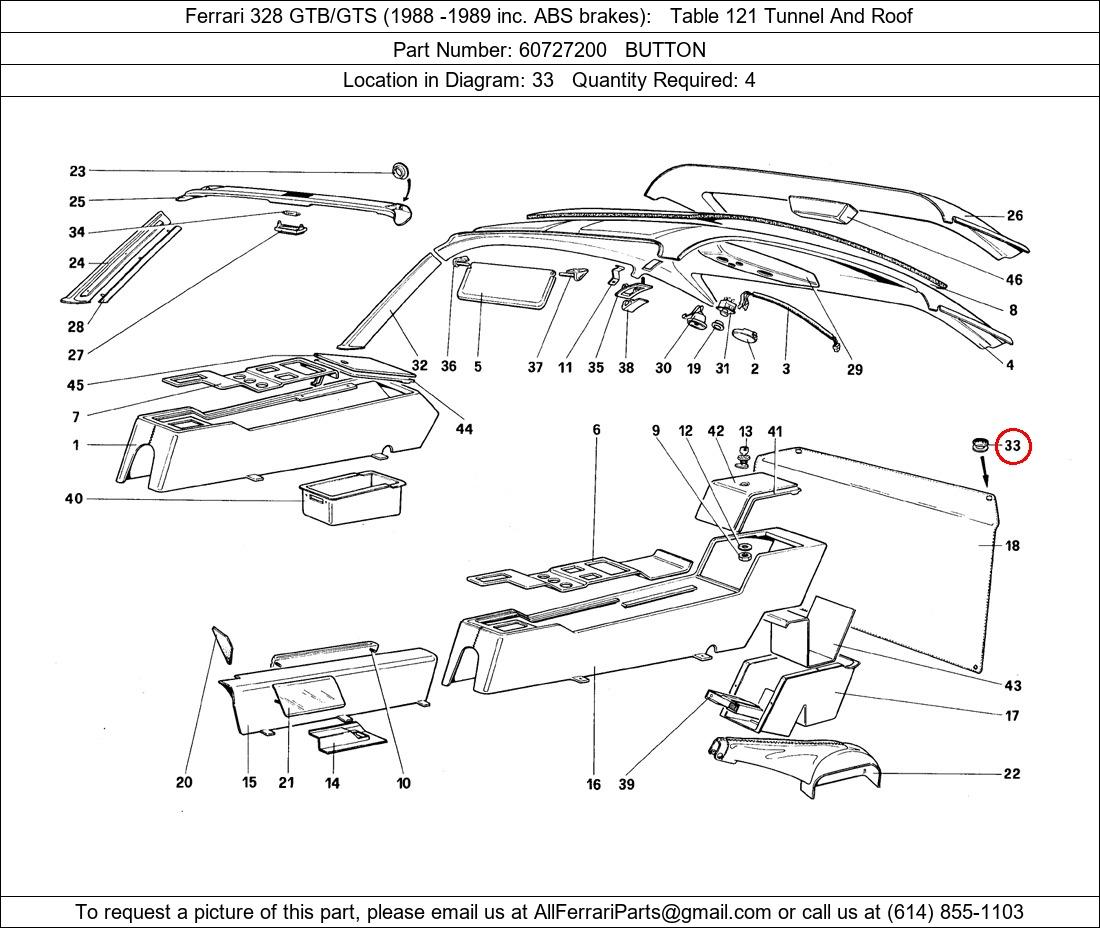 Ferrari Part 60727200