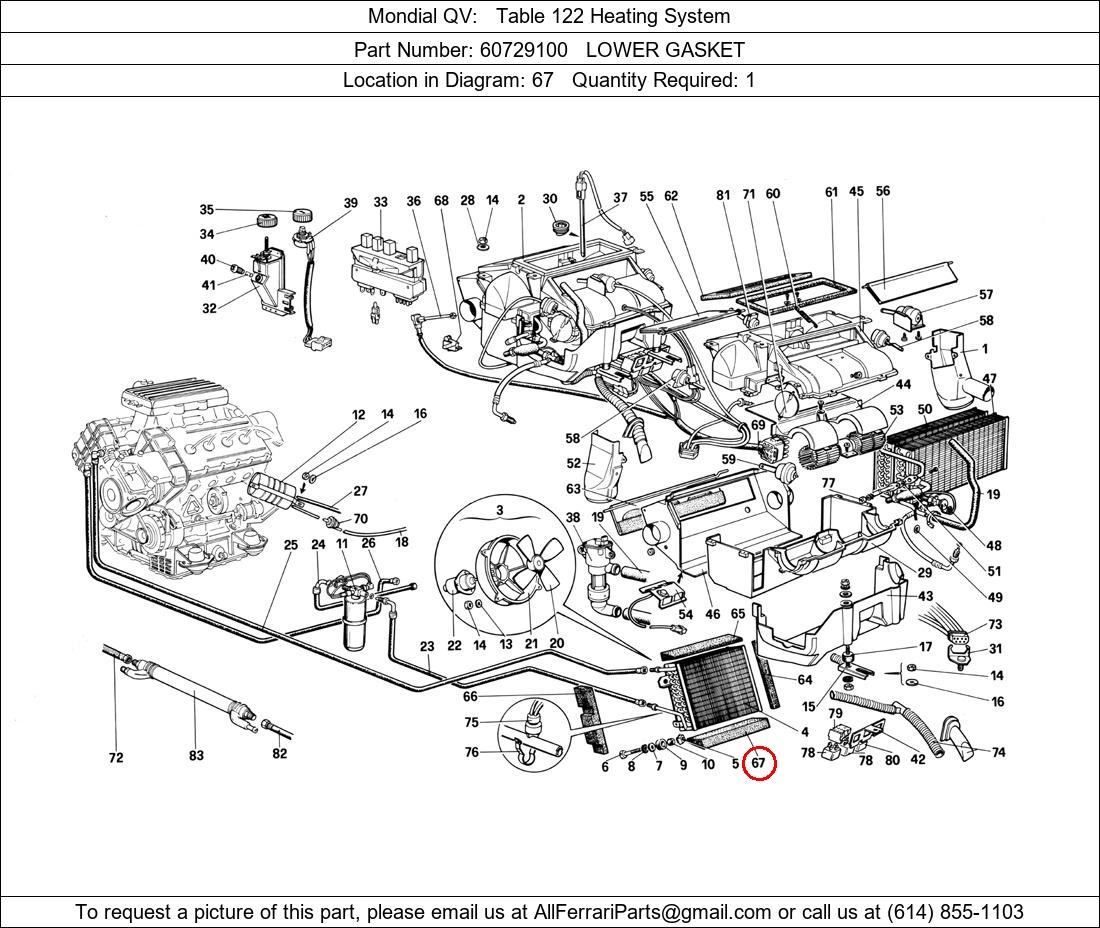 Ferrari Part 60729100