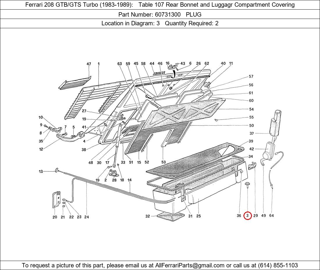 Ferrari Part 60731300