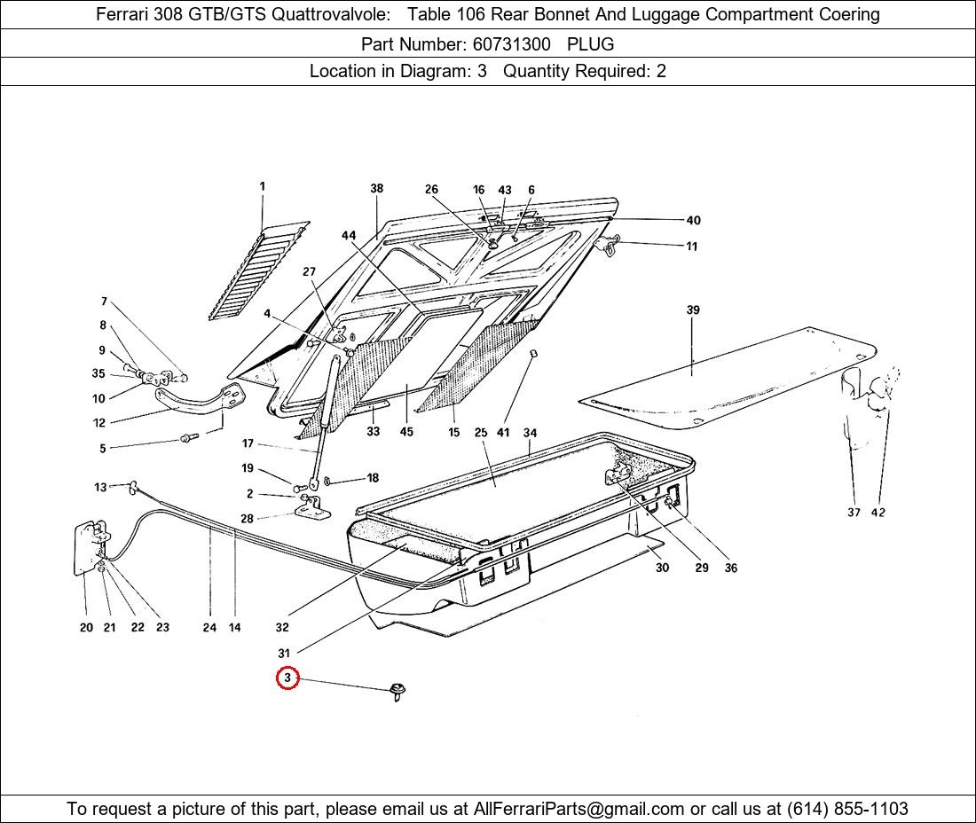 Ferrari Part 60731300