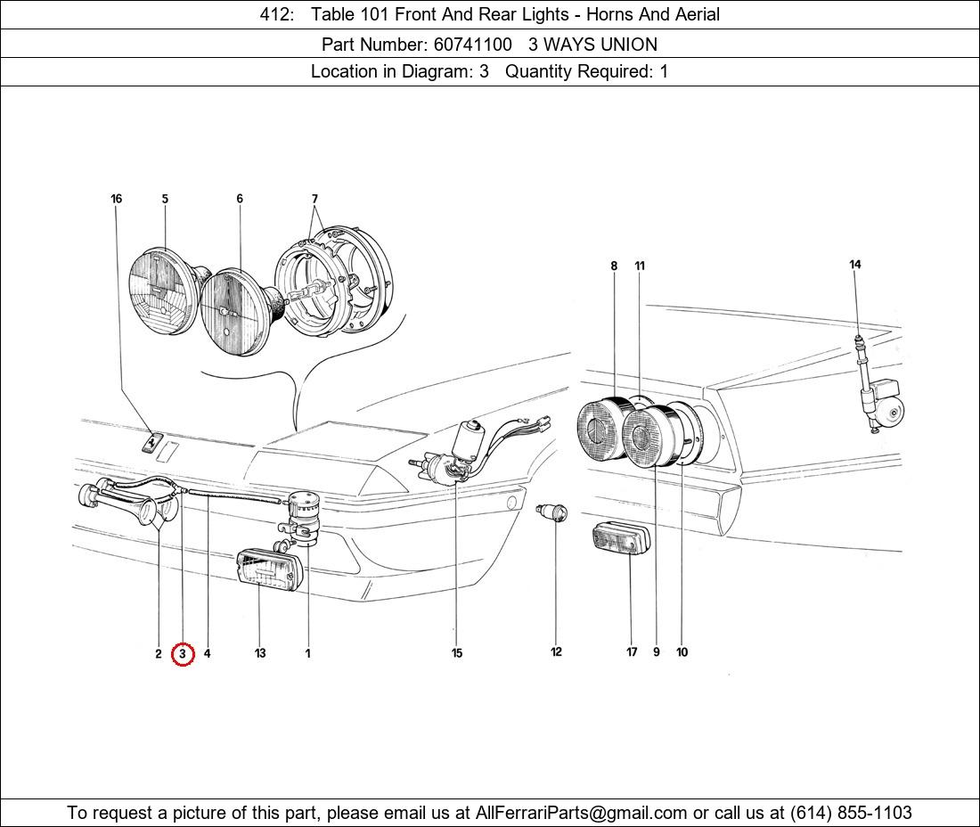 Ferrari Part 60741100