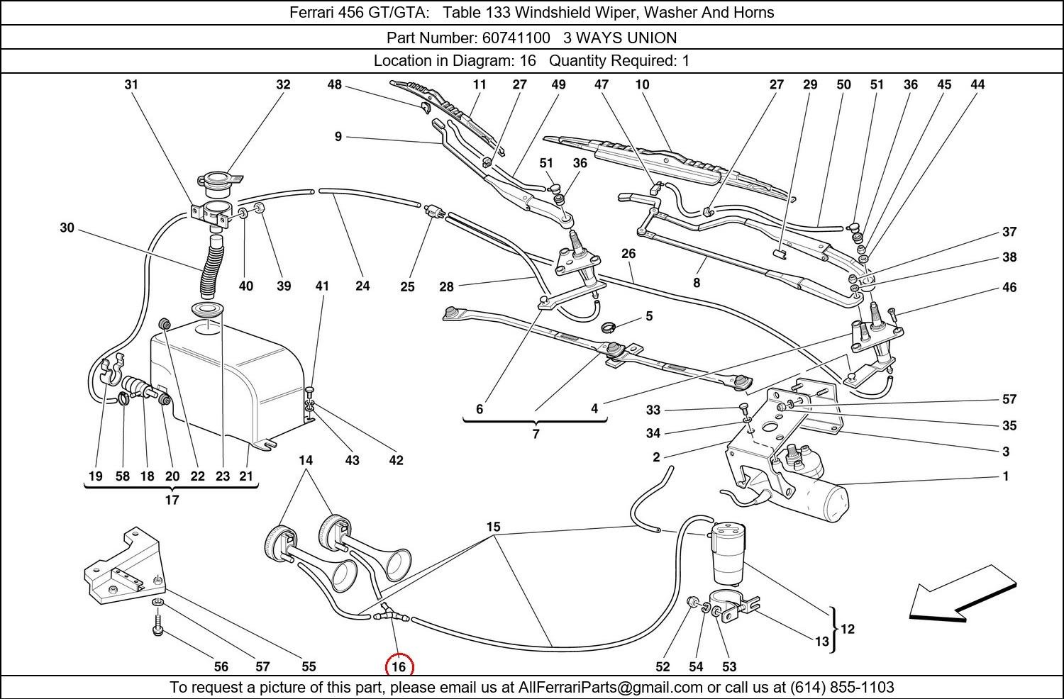 Ferrari Part 60741100