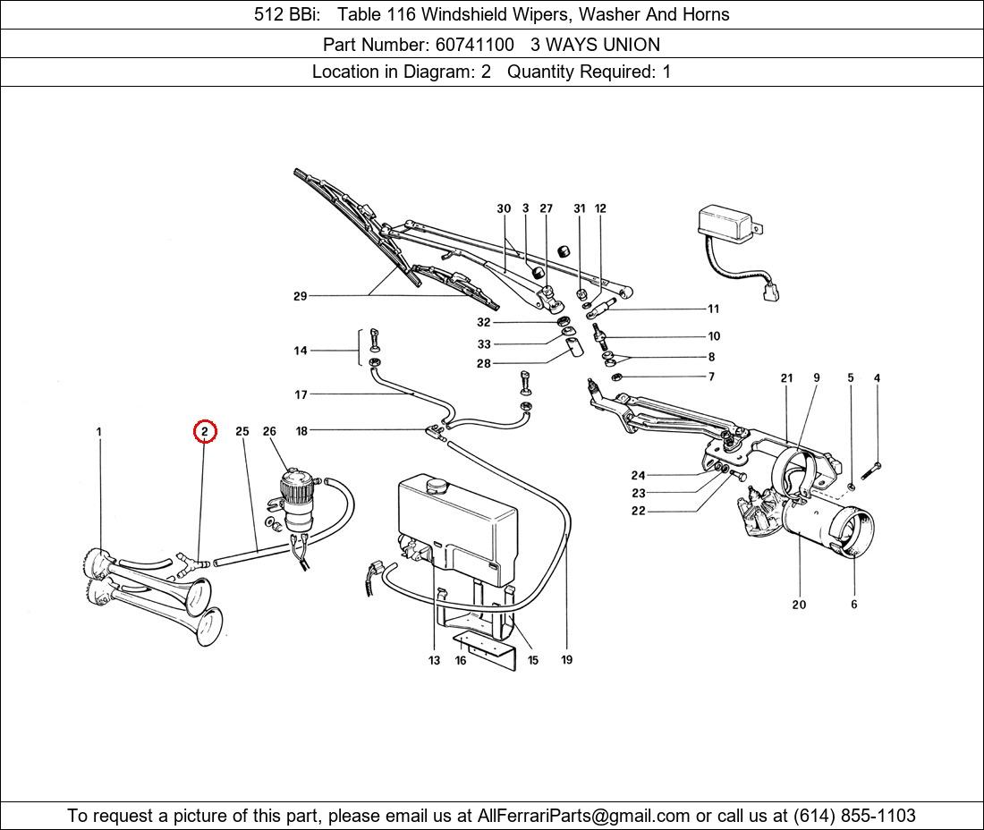 Ferrari Part 60741100