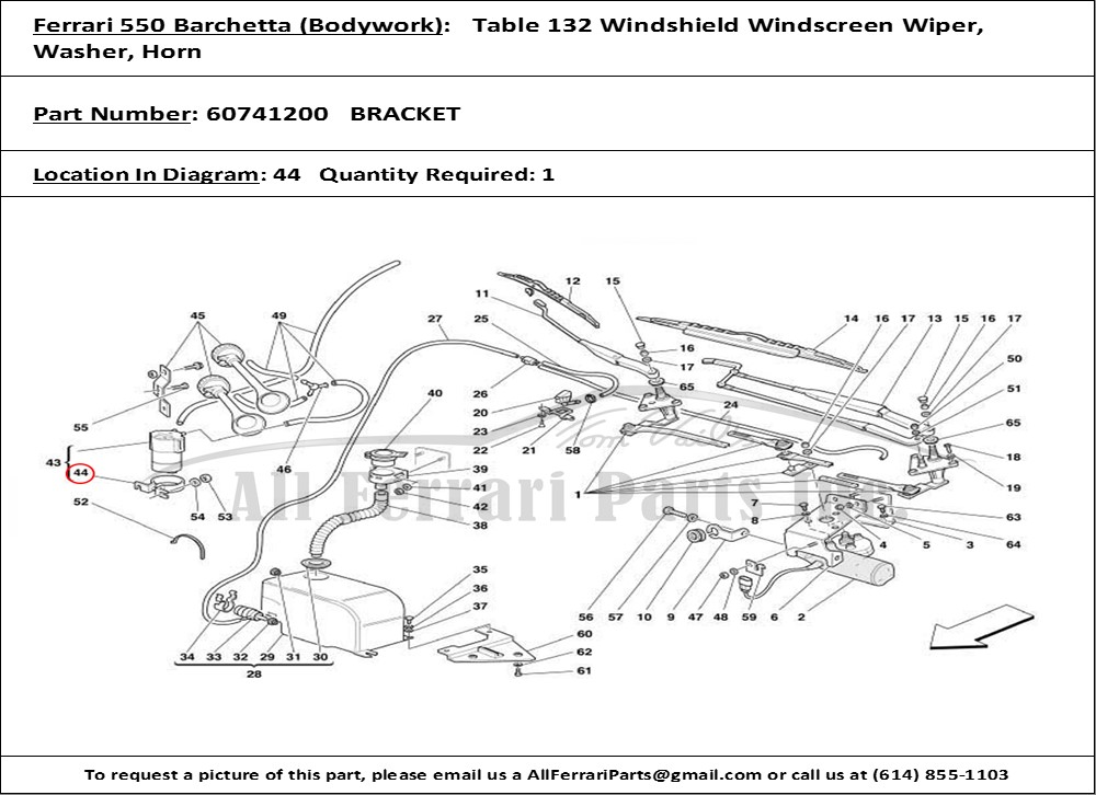 Ferrari Part 60741200