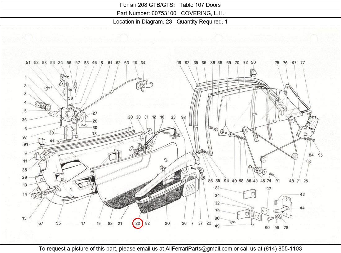 Ferrari Part 60753100